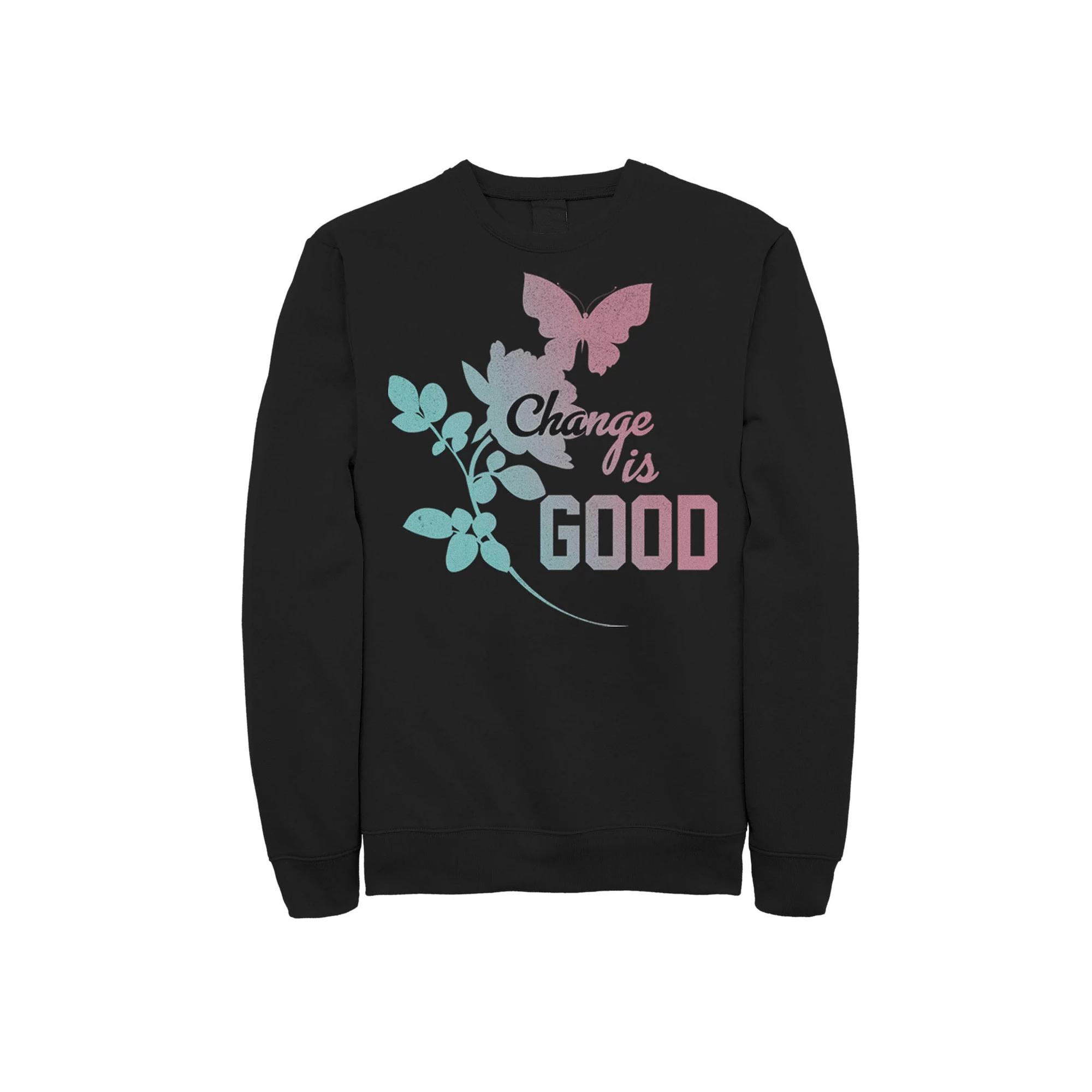Men's Fifth Sun "Change Is Good" Floral Silhouette Sweatshirt,  Product Image