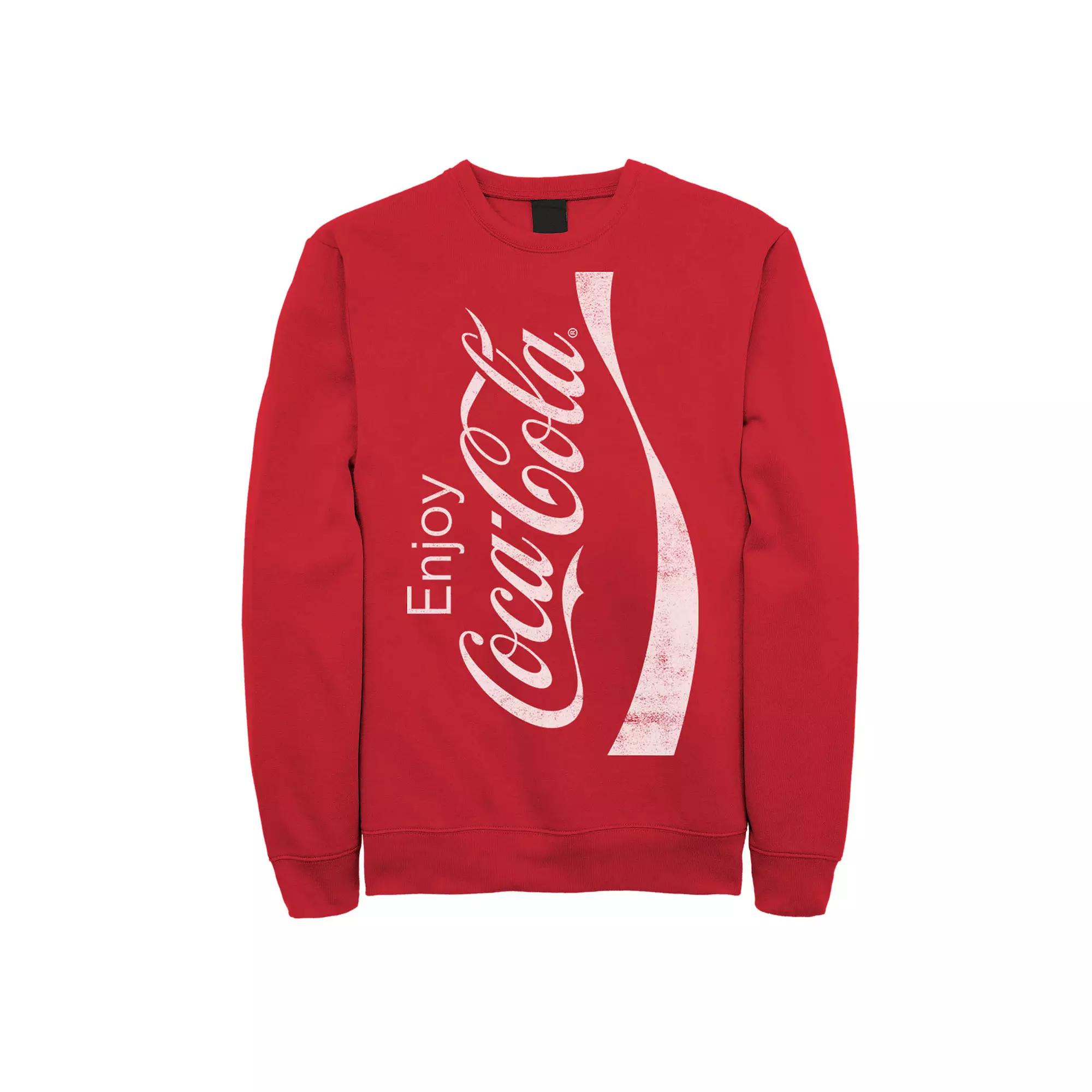 Men's Coca-Cola Enjoy Logo Sweatshirt,  Product Image