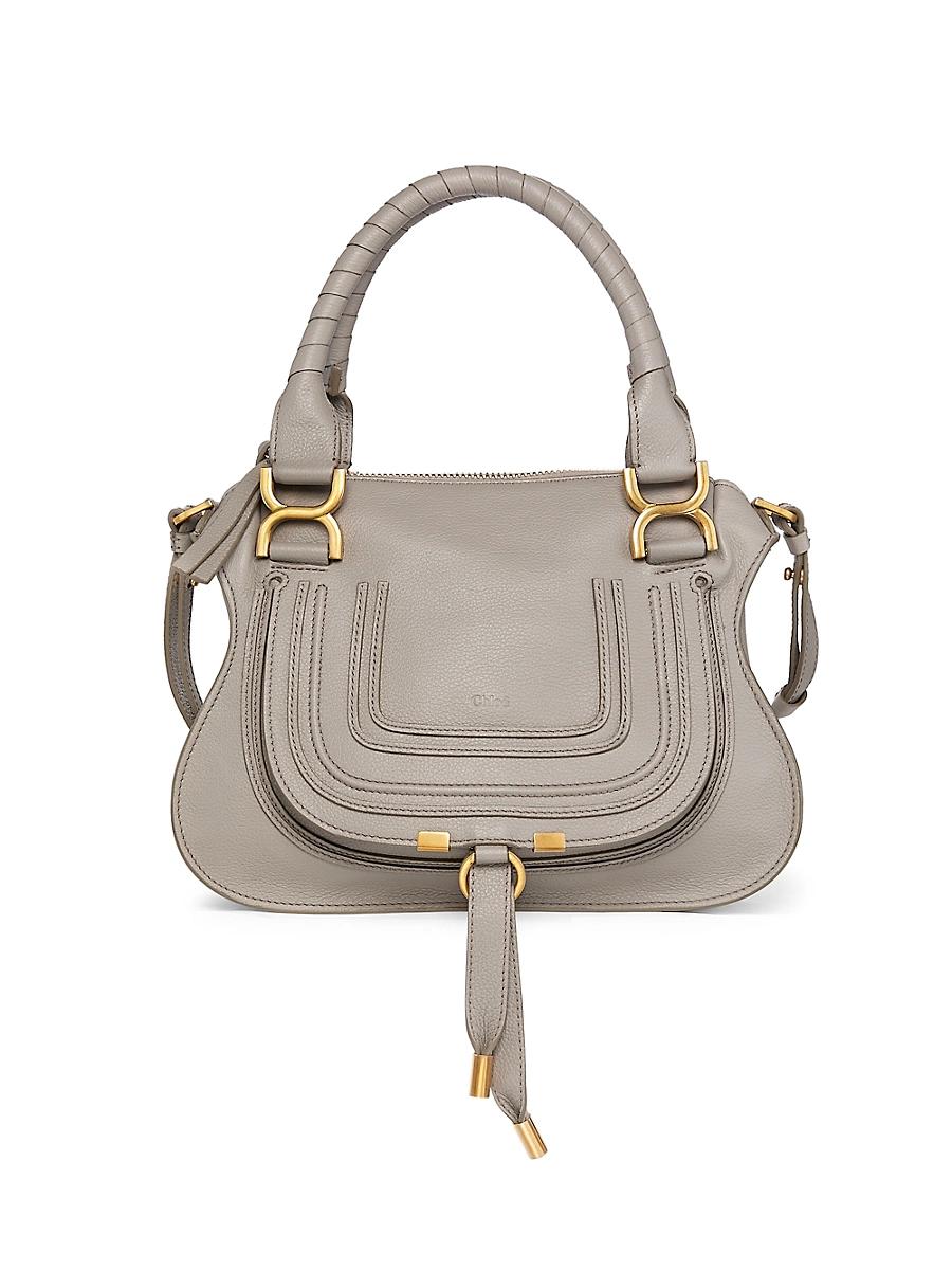 Womens Small Marcie Leather Satchel Product Image