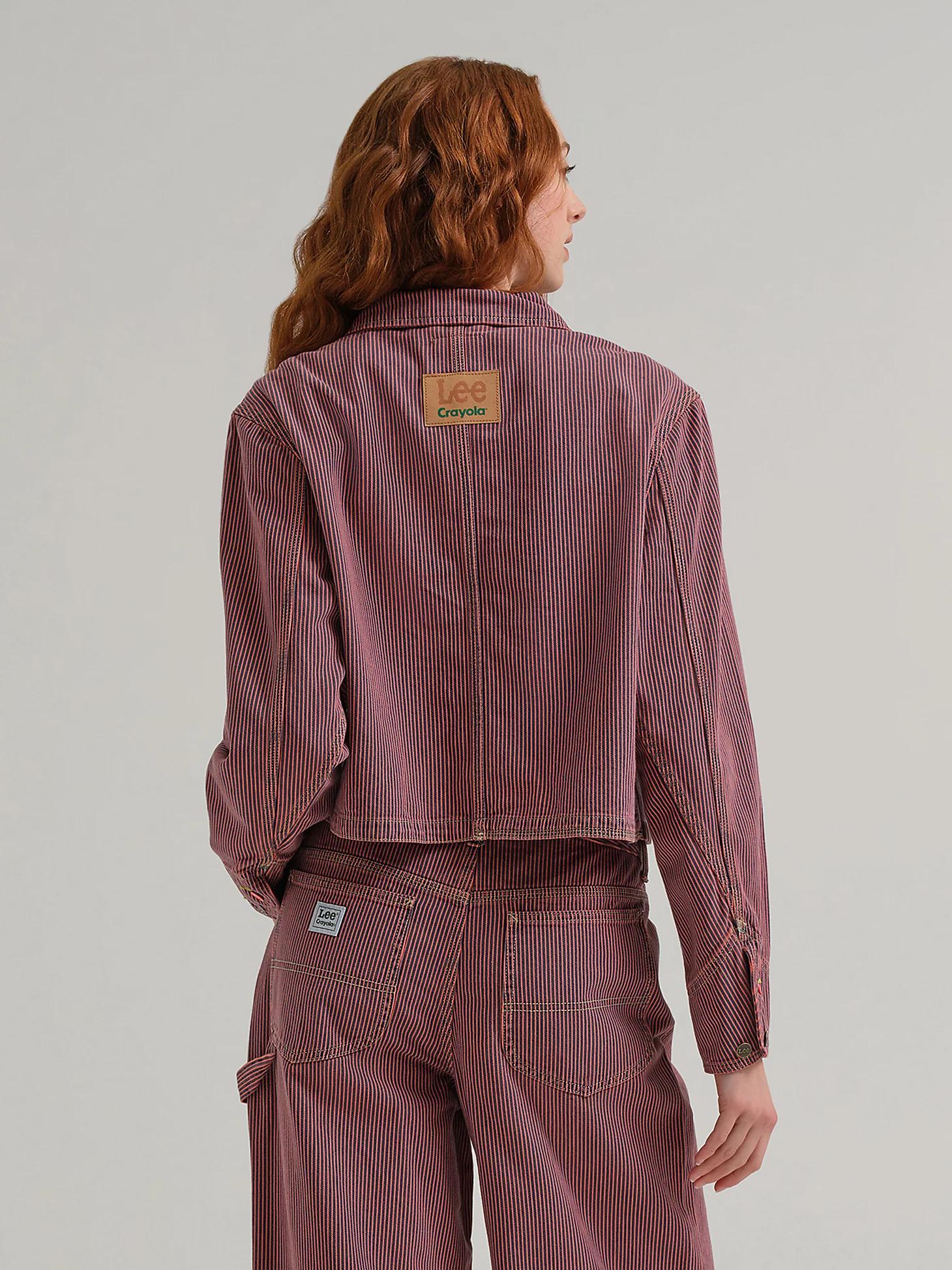 Women's Lee® x Crayola® Limited Edition Colors Crop Chore Jacket | Women's Jackets & Outerwear | Lee® Product Image