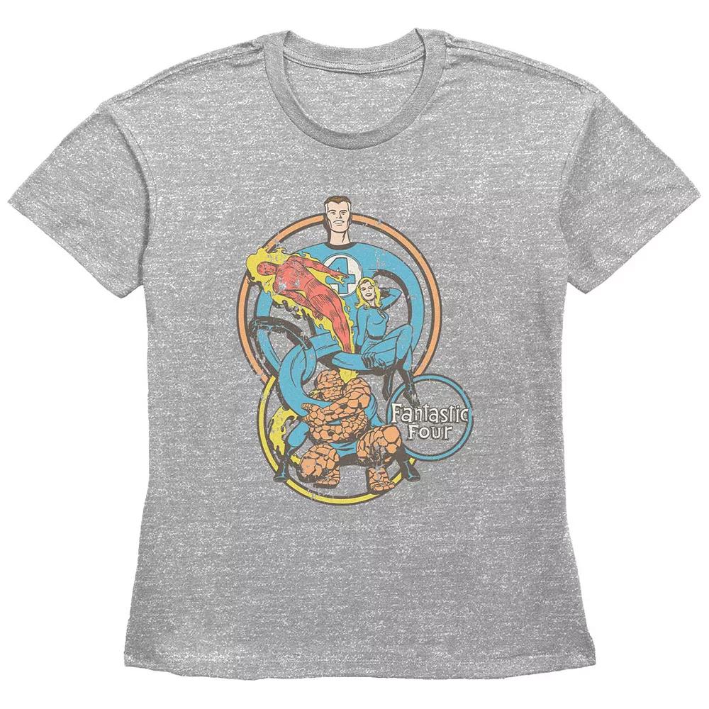 Women's Marvel Fantastic Four Super Hoops Graphic Tee,  Product Image