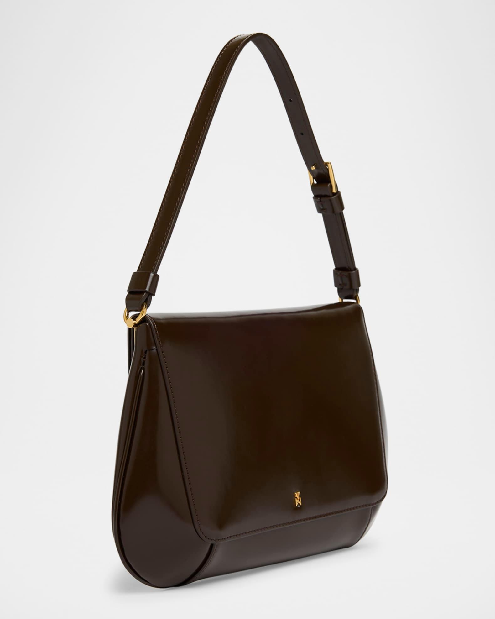 Ami Framed Leather Shoulder Bag Product Image