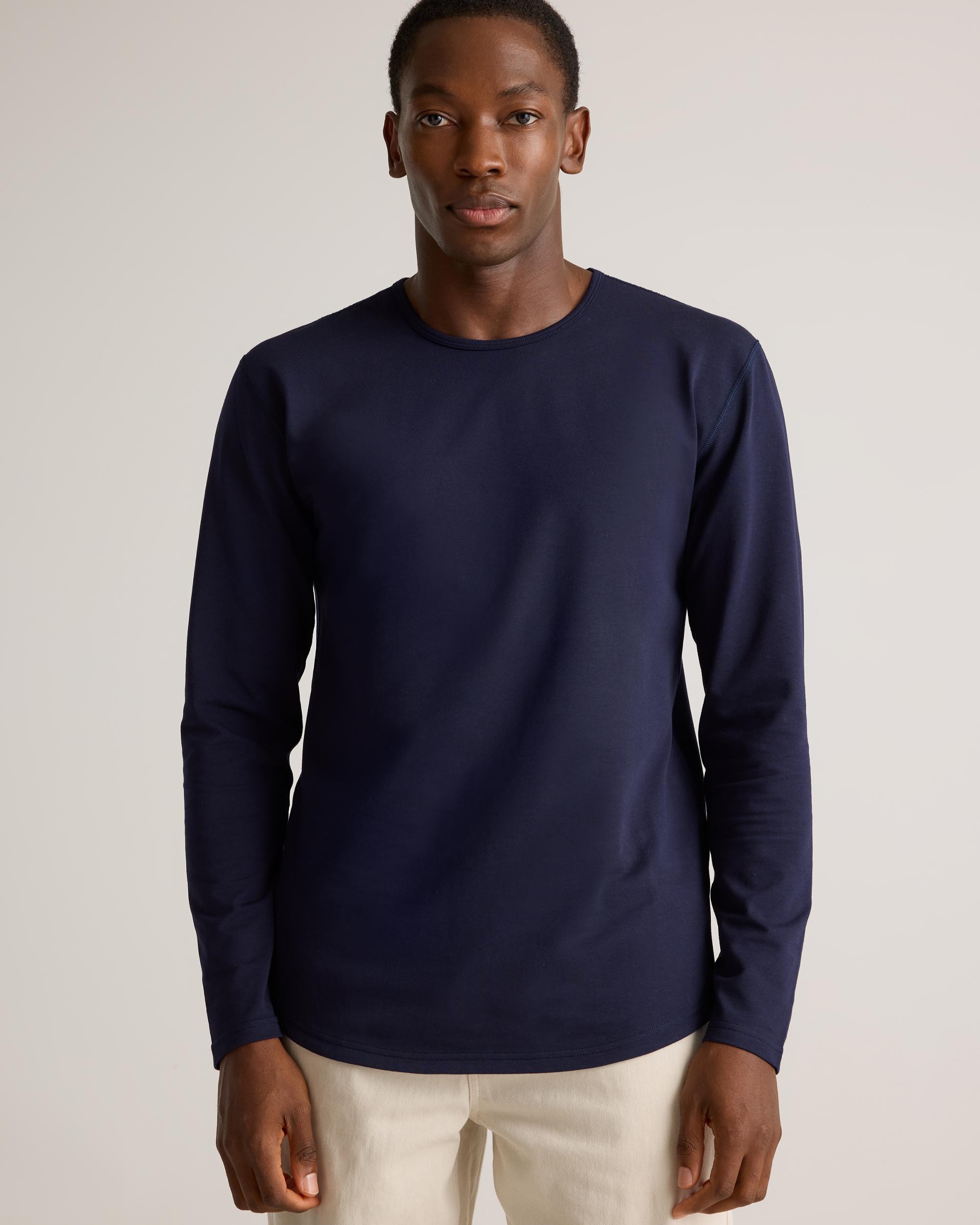 Quince | Men's Flex Curve Long Sleeve T-Shirt Cotton Product Image