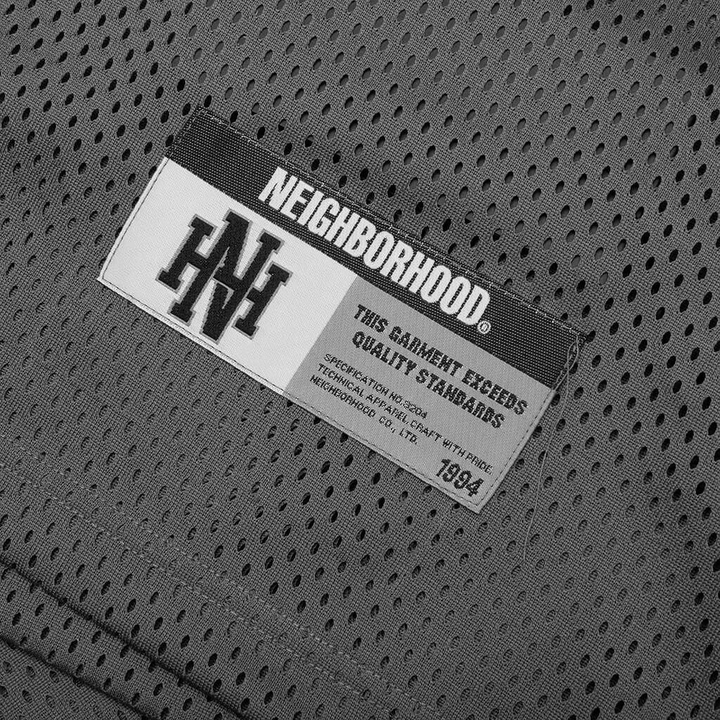 Hockey S/S V Neck Jersey - Gray Male Product Image