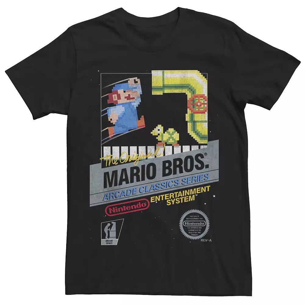 Men's Super Mario Bros. Arcade Series Classic Cover Tee,  Product Image