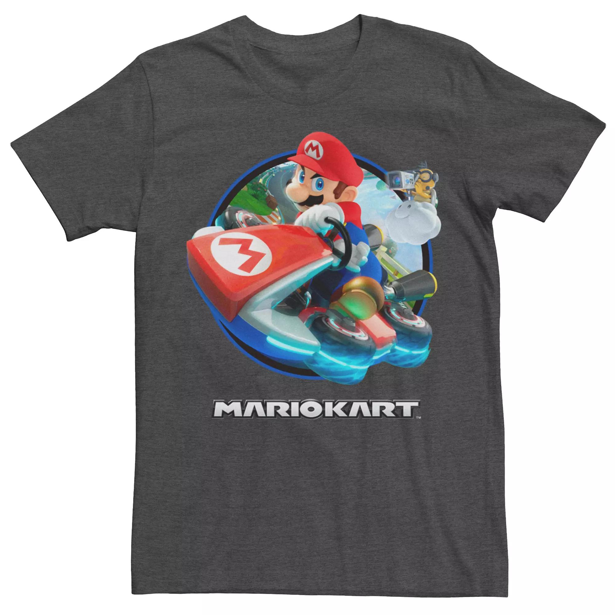 Men's Mario Kart Circle Drift Logo Graphic Tee,  Product Image