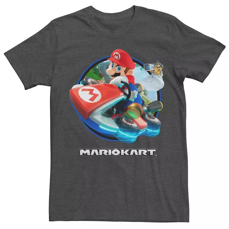 Men's Mario Kart Circle Drift Logo Graphic Tee,  Product Image