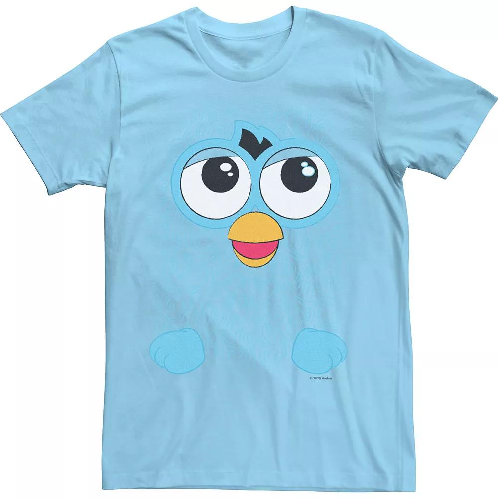 Men's Furby Blue Big Face Tee,  Product Image
