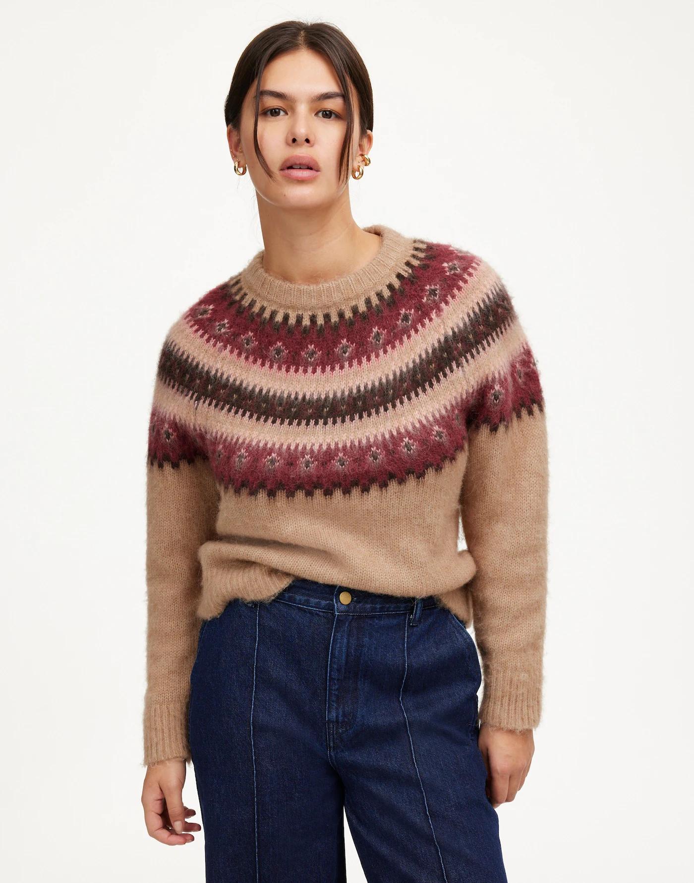 Fair Isle Alpaca-Blend Sweater Product Image
