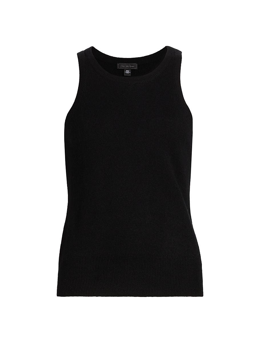 Womens Scoopneck Cashmere Tank Product Image
