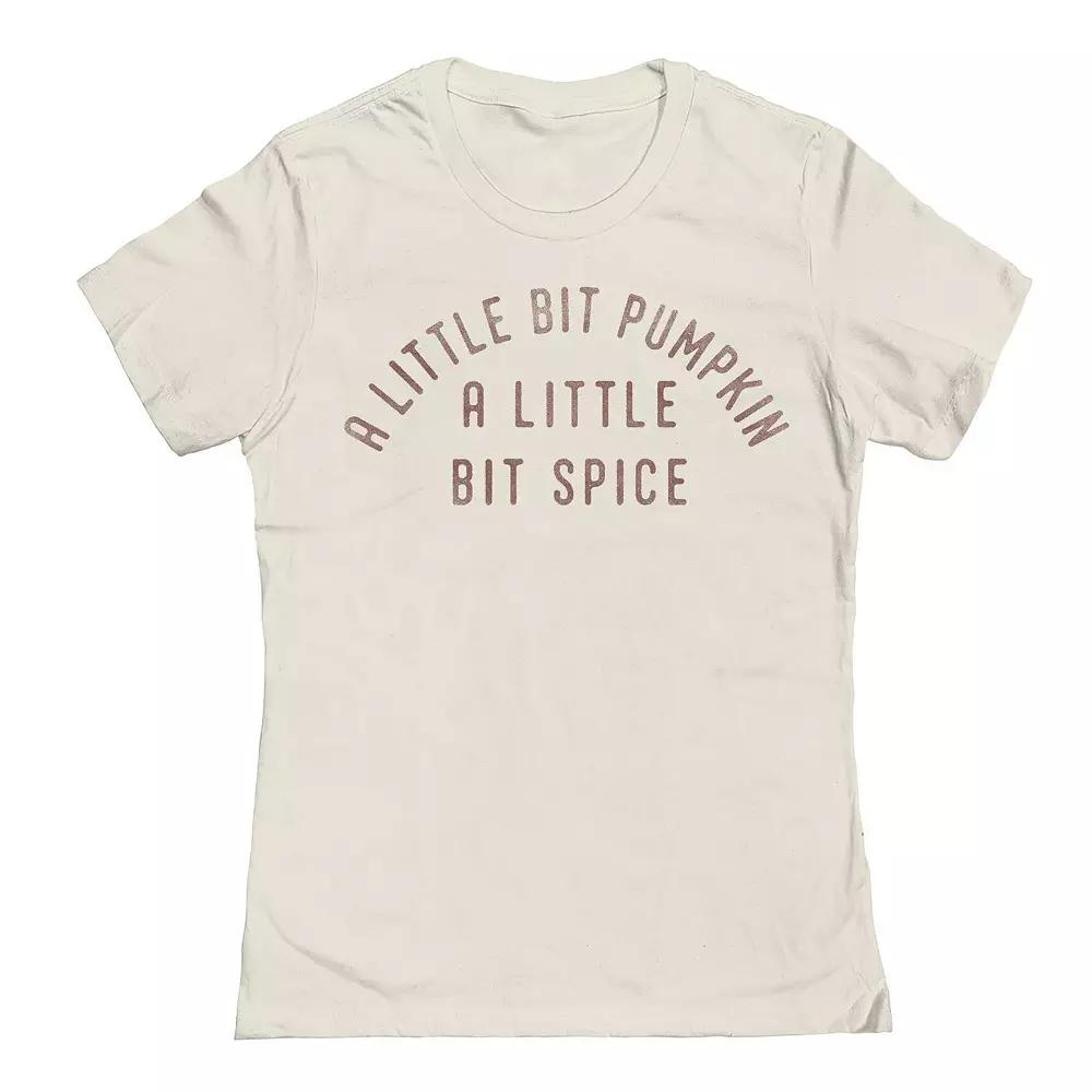 Junior's Grayson Threads The Label Little Pumpkin Distress Graphic Tee, Women's,  Product Image