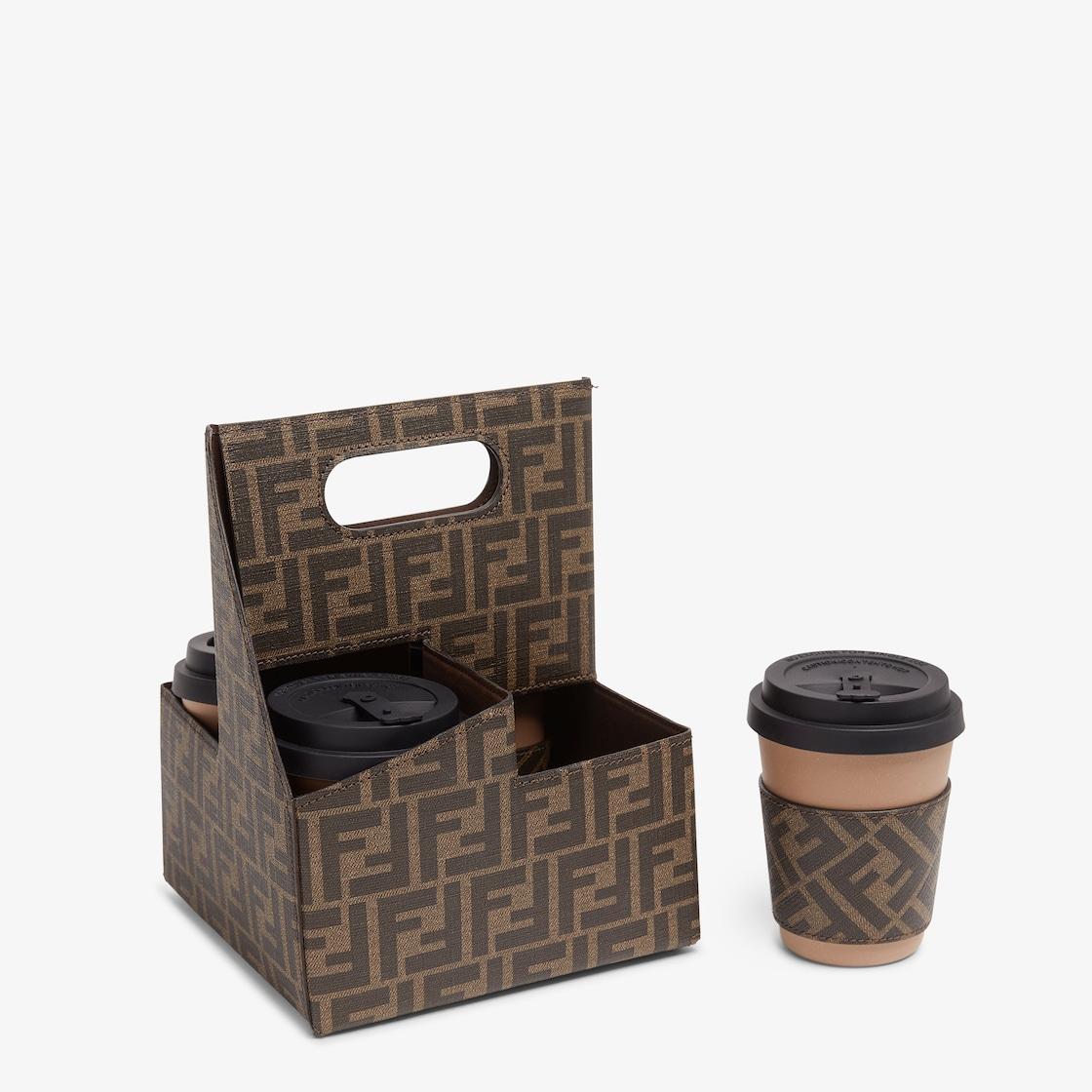 FF Cup HolderBrown FF canvas cup holder Product Image