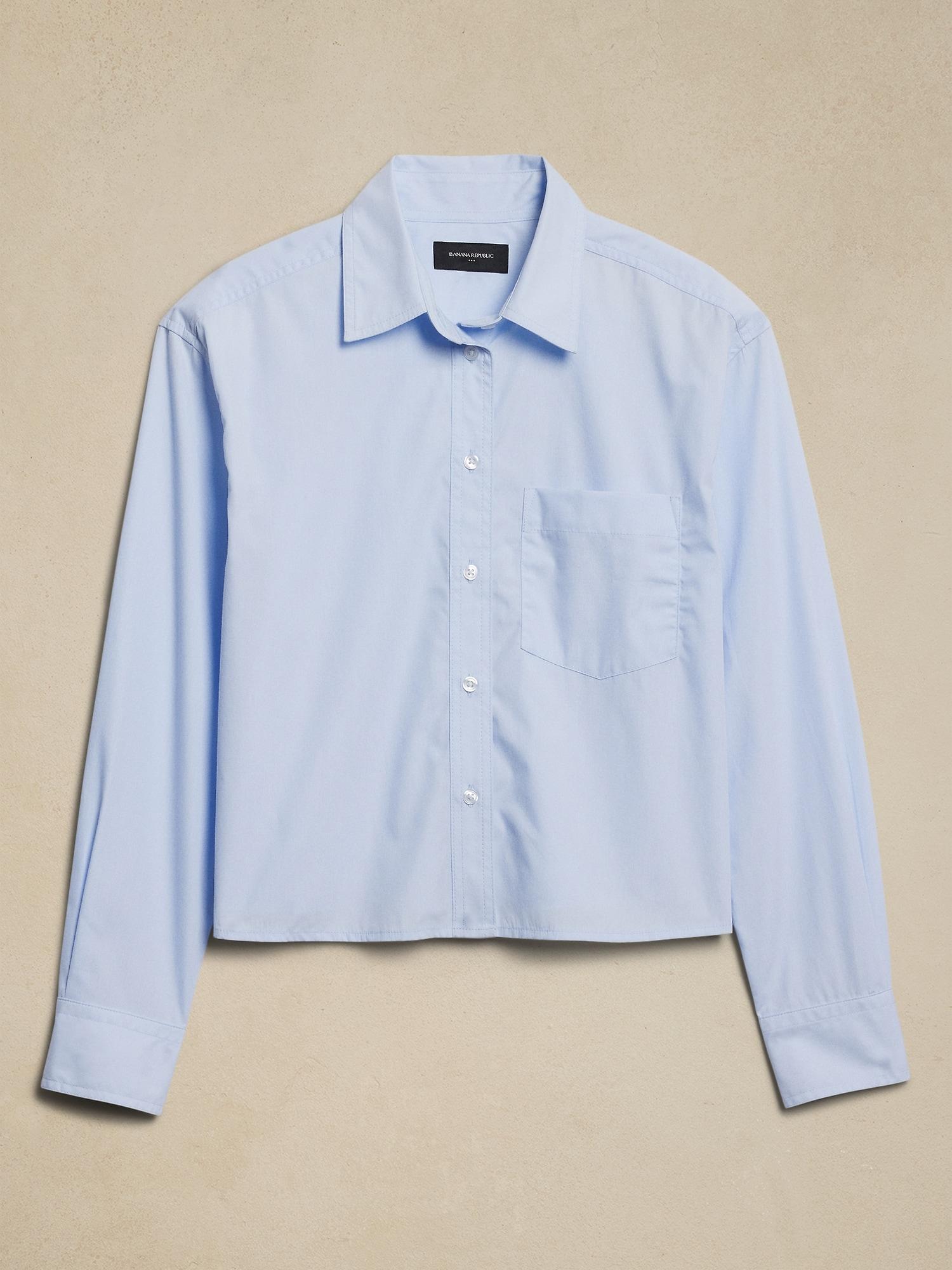 Boxy Button-Down Shirt Product Image