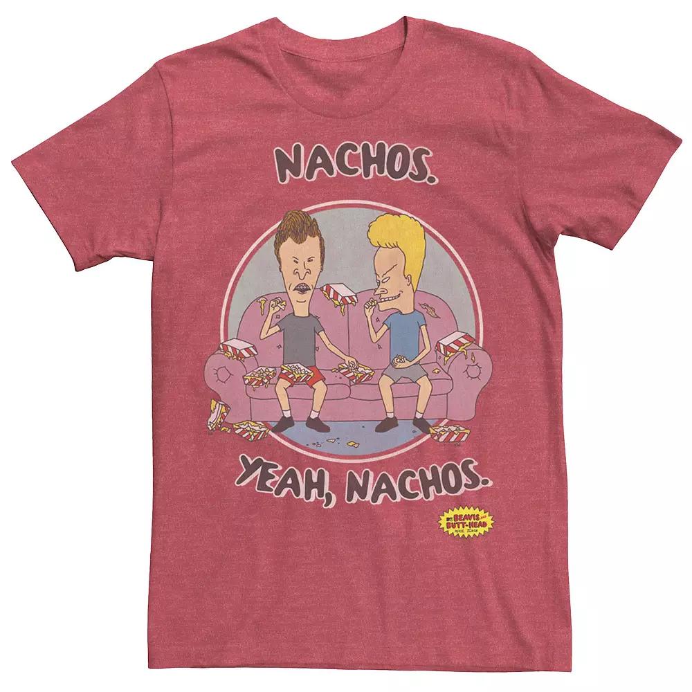 Men's Beavis And Butt-Head "Nachos Yeah Nachos" Portrait Tee,  Product Image