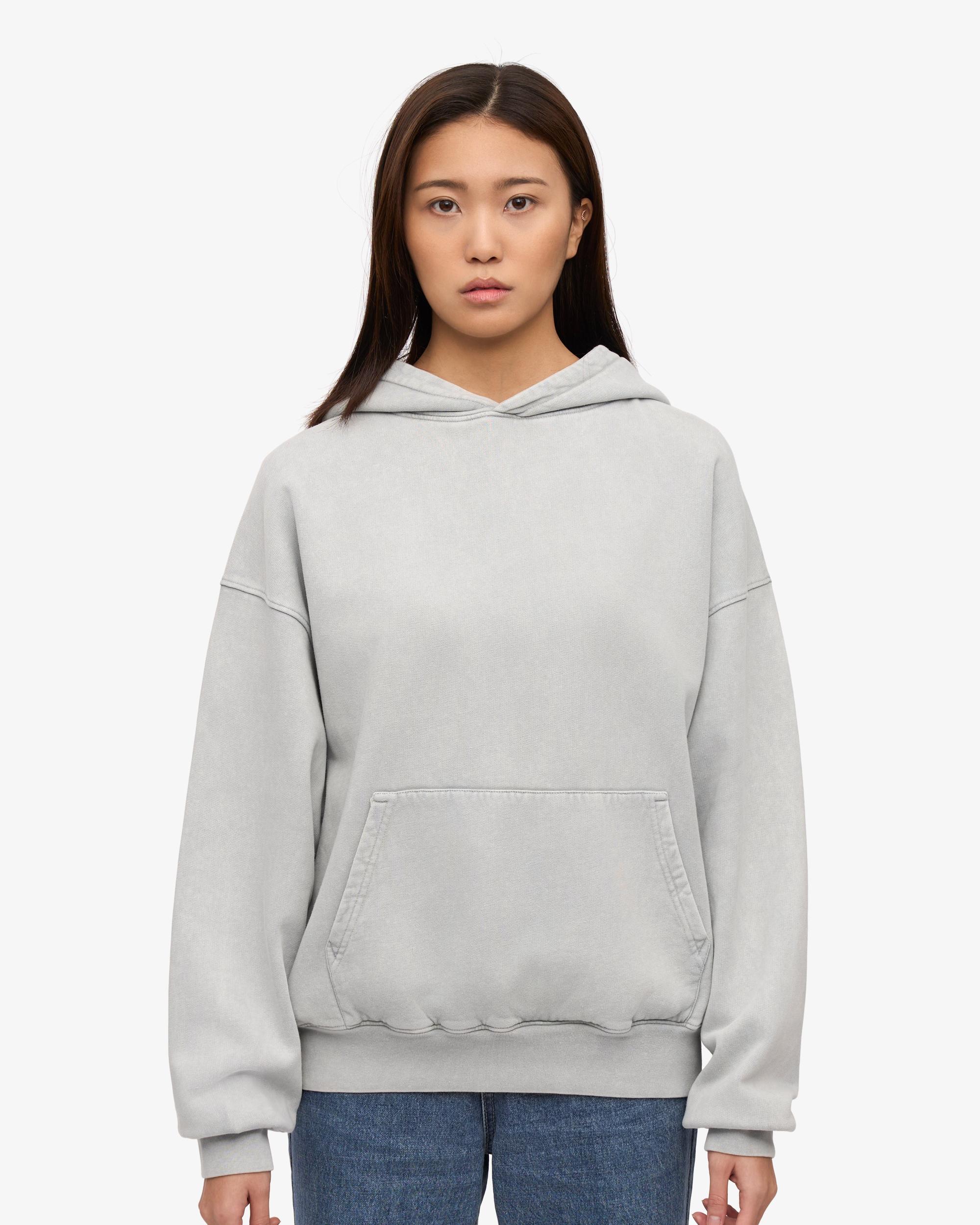 Organic Oversized Hood - Faded Grey Product Image
