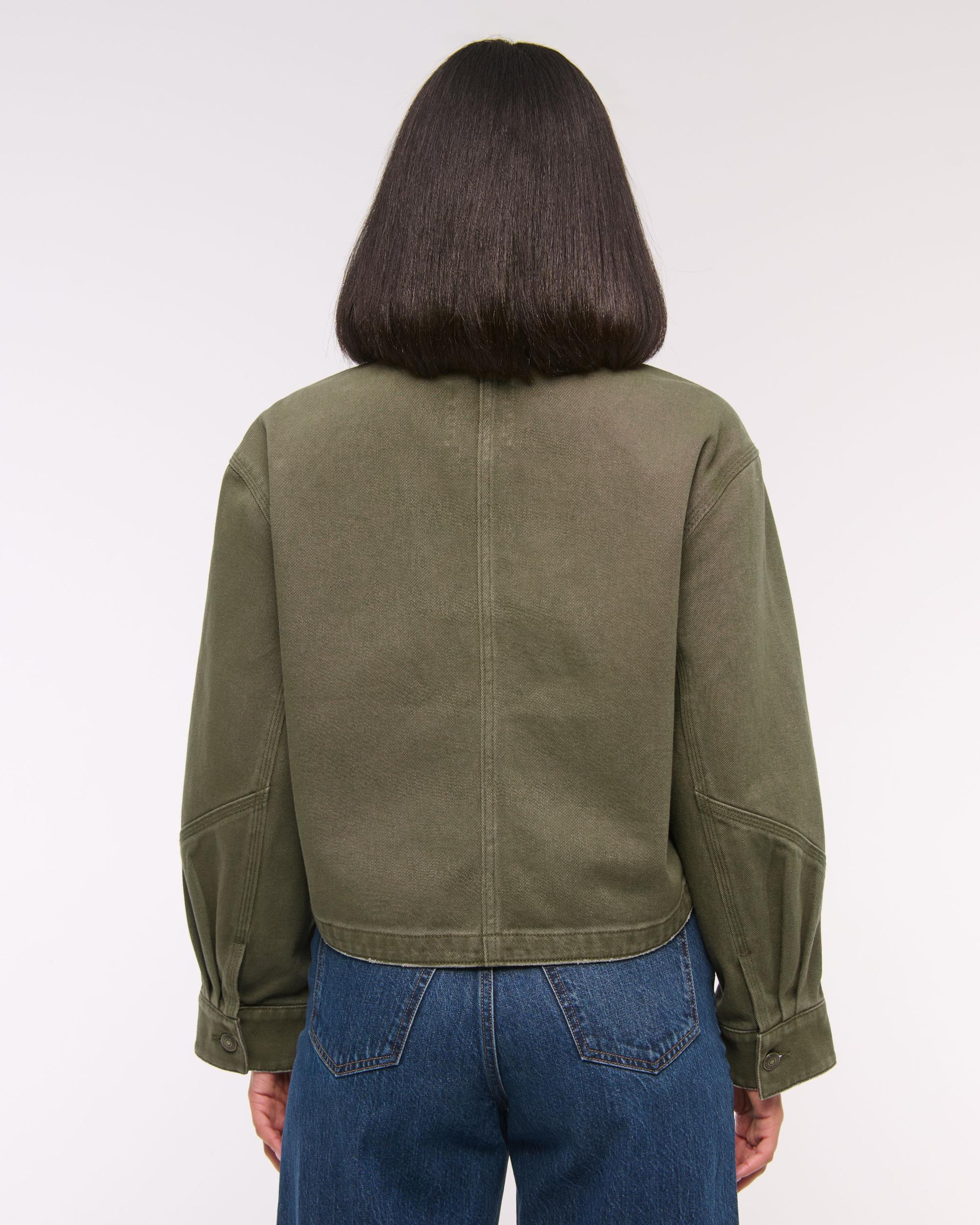 Short Twill Barn Jacket Product Image