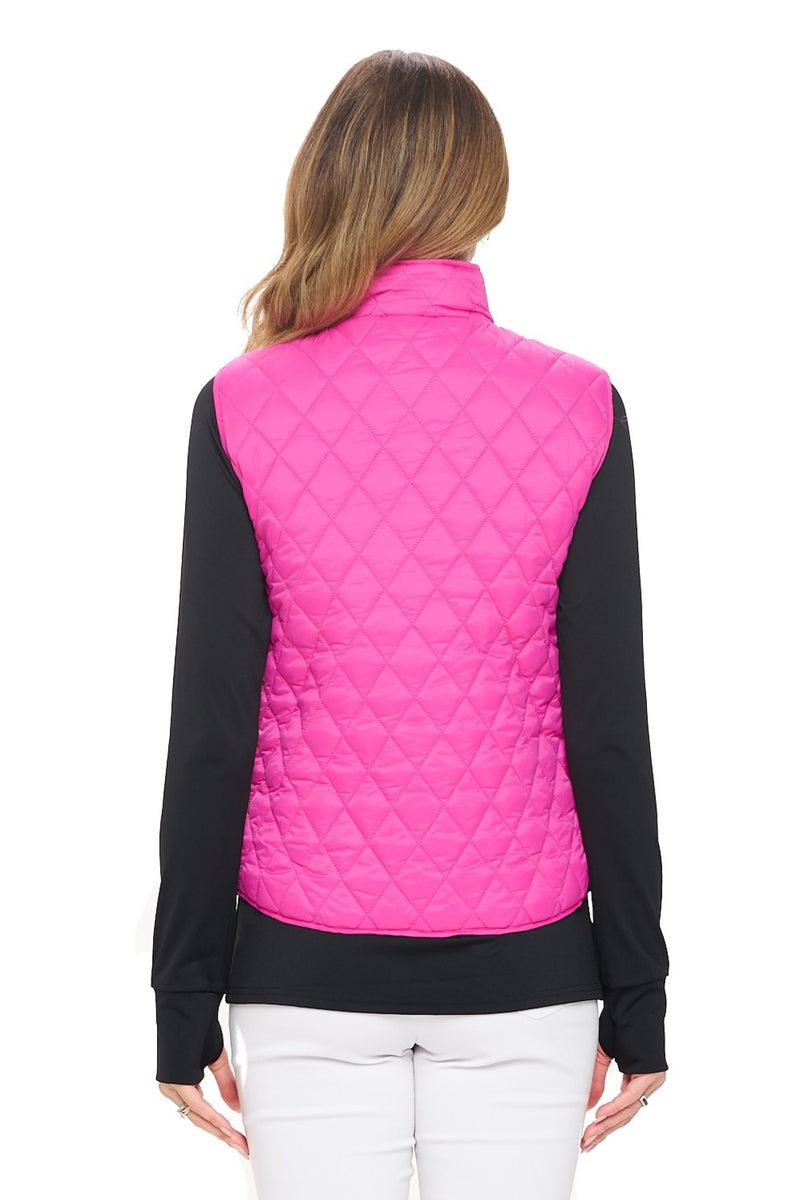 Pink Puffer Vest Product Image
