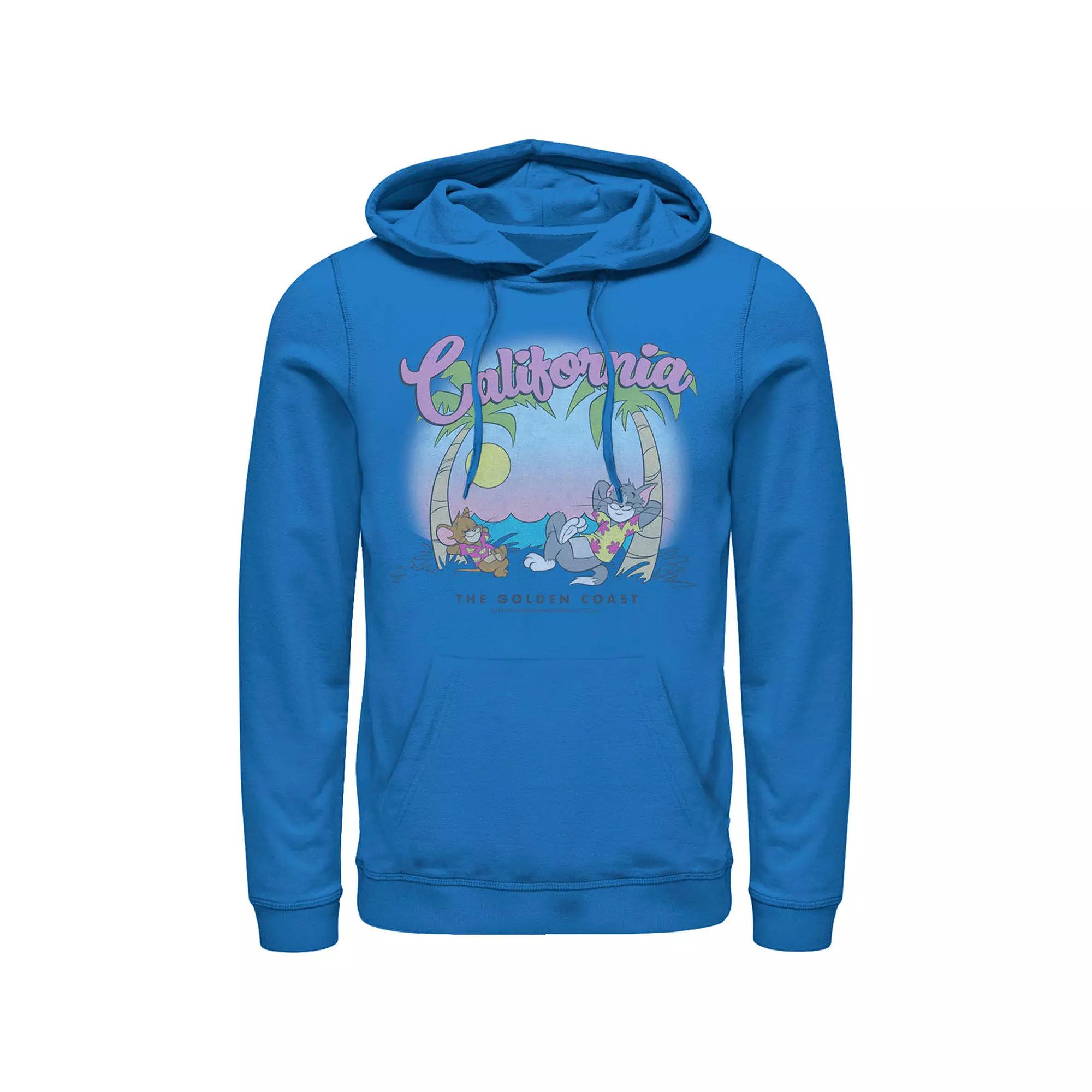 Men's Tom & Jerry California Golden Coast Hoodie,  Product Image