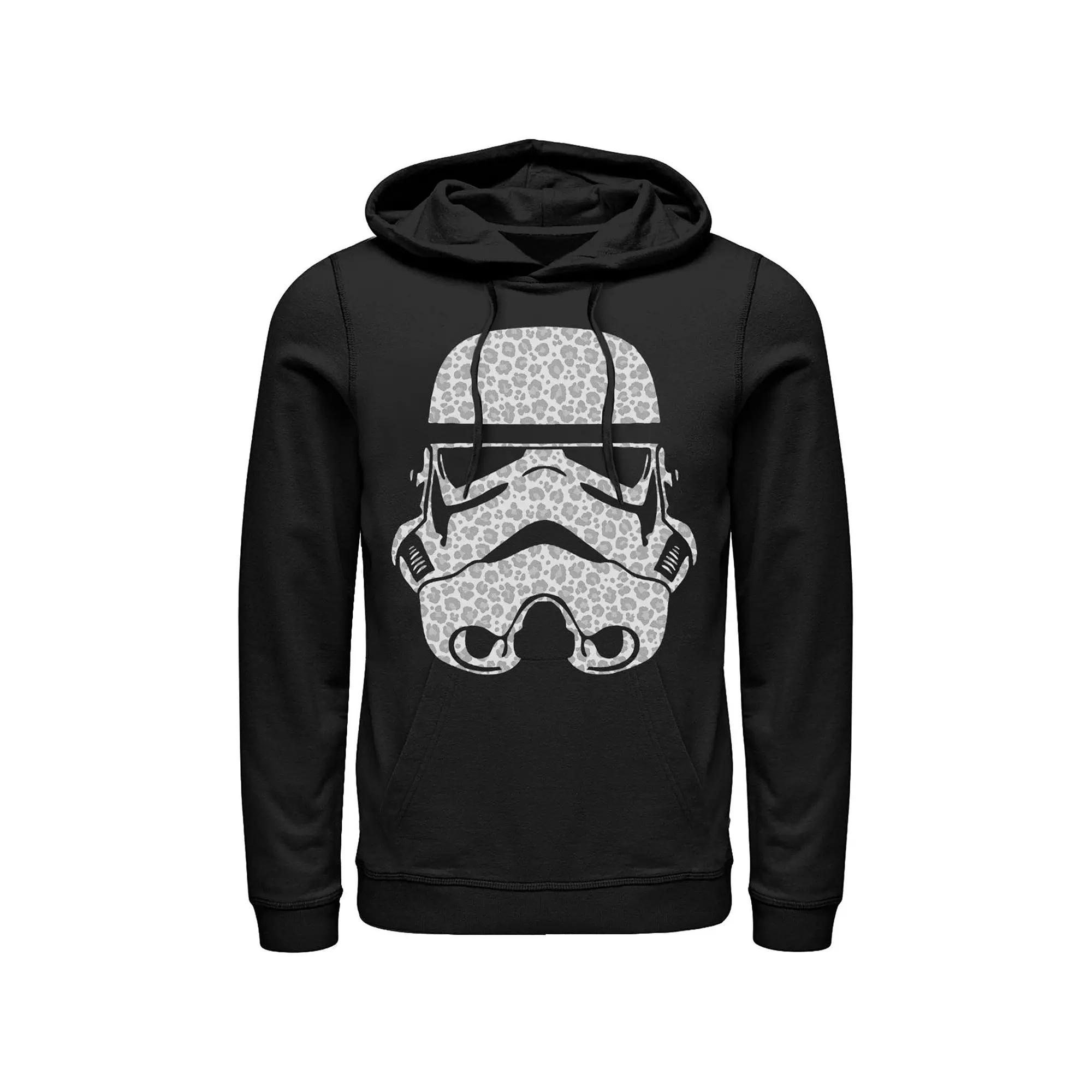 Men's Star Wars Stormtrooper Helmet Cheetah Fill Hoodie,  Product Image