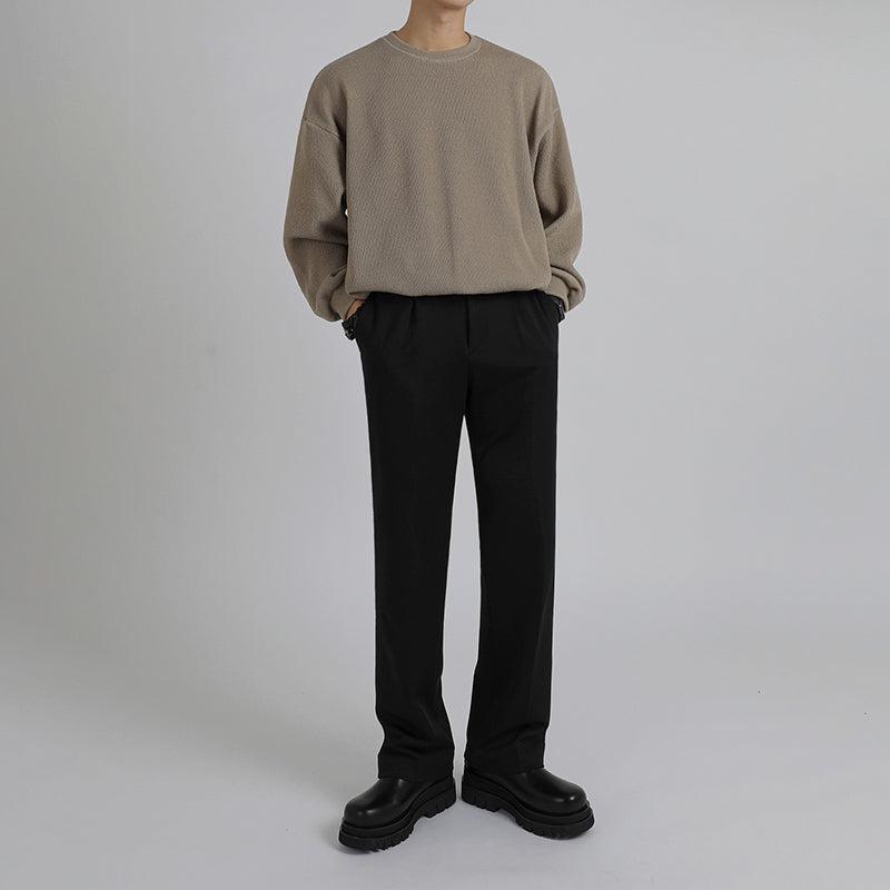 RT No. 3204 ROUND NECK SWEATER Product Image