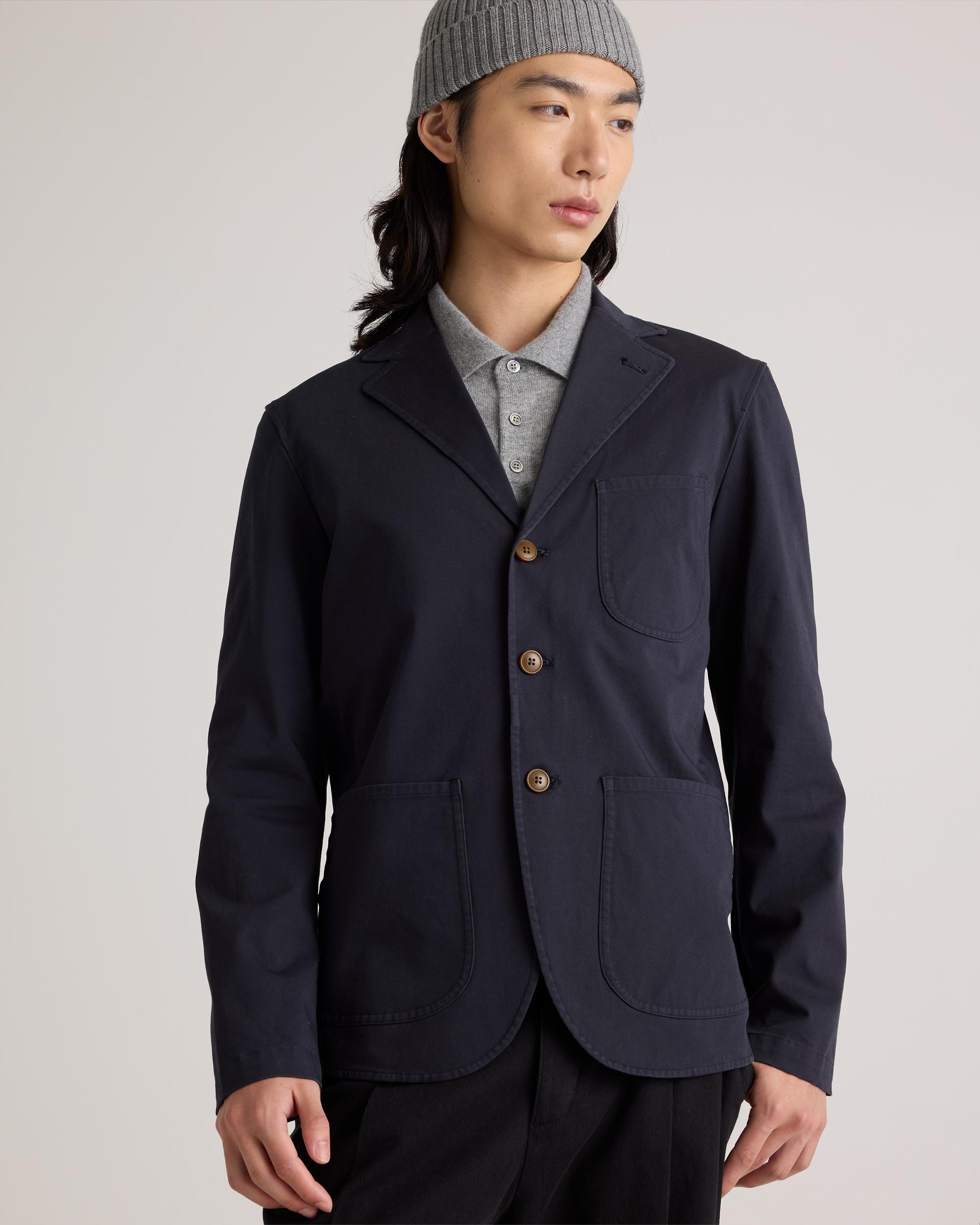 Quince | Men's Stretch Blazer Organic Cotton Product Image