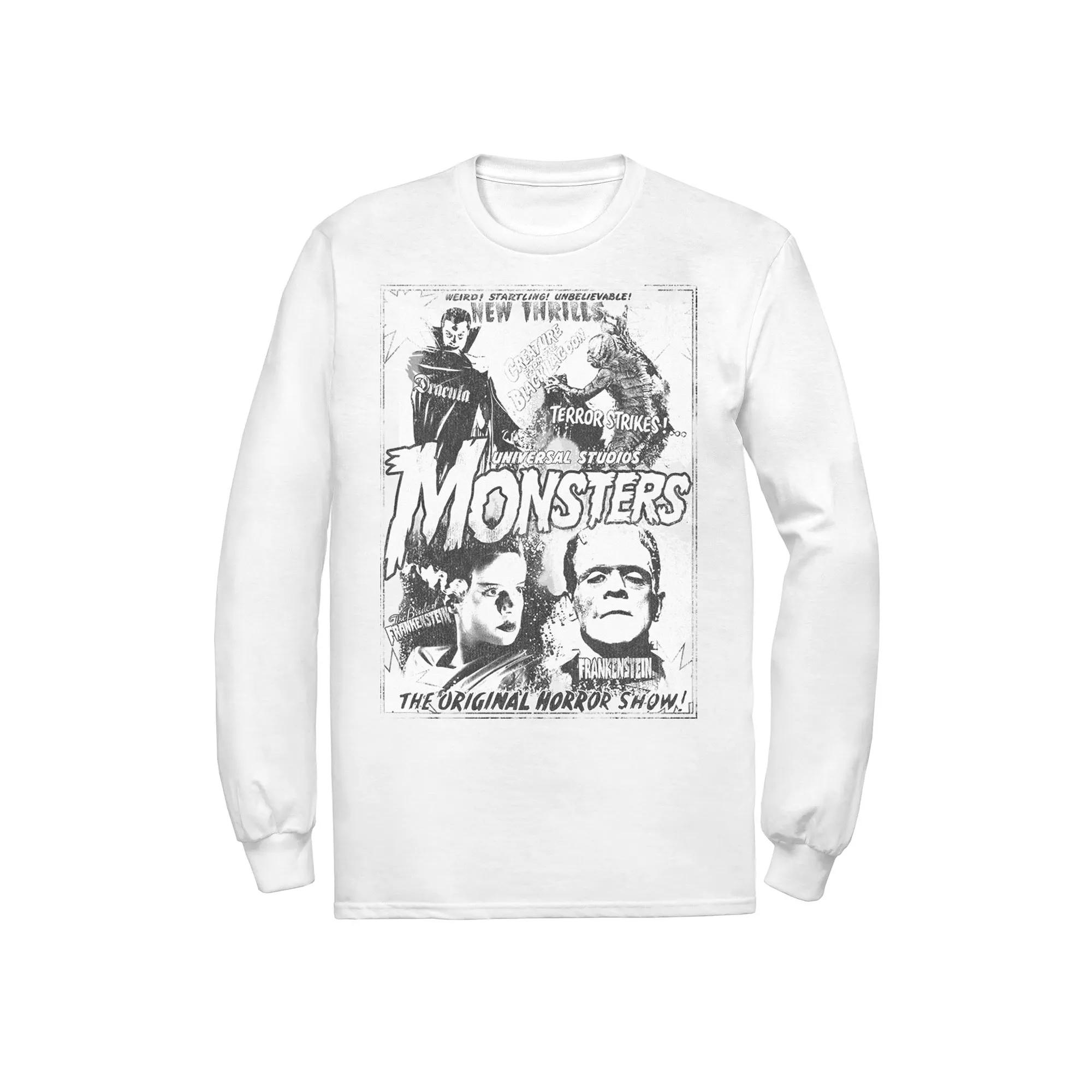 Men's Universal Monsters Collage Movie Poster Tee,  Product Image