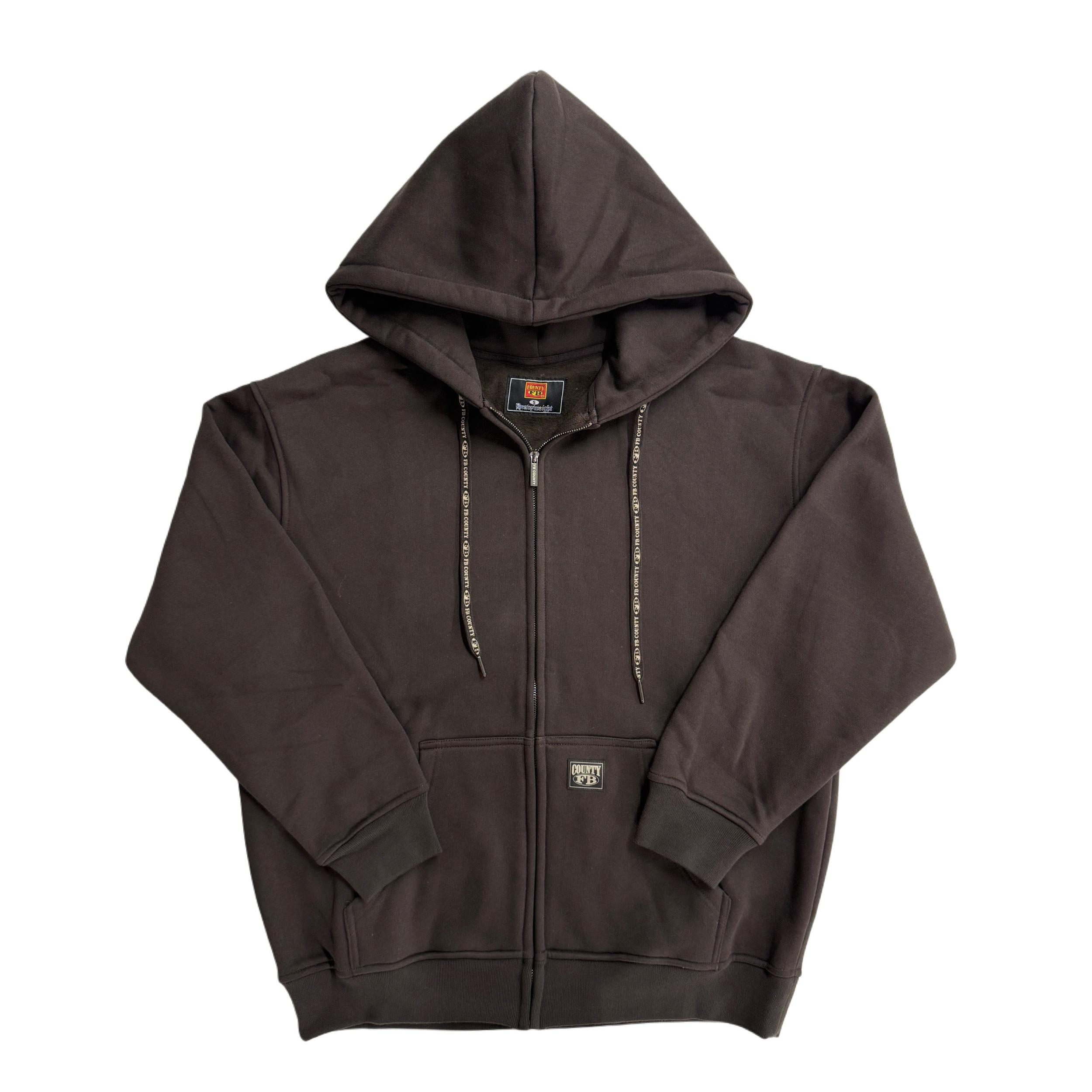FB County Heavyweight Zip Up Hoodie Male Product Image