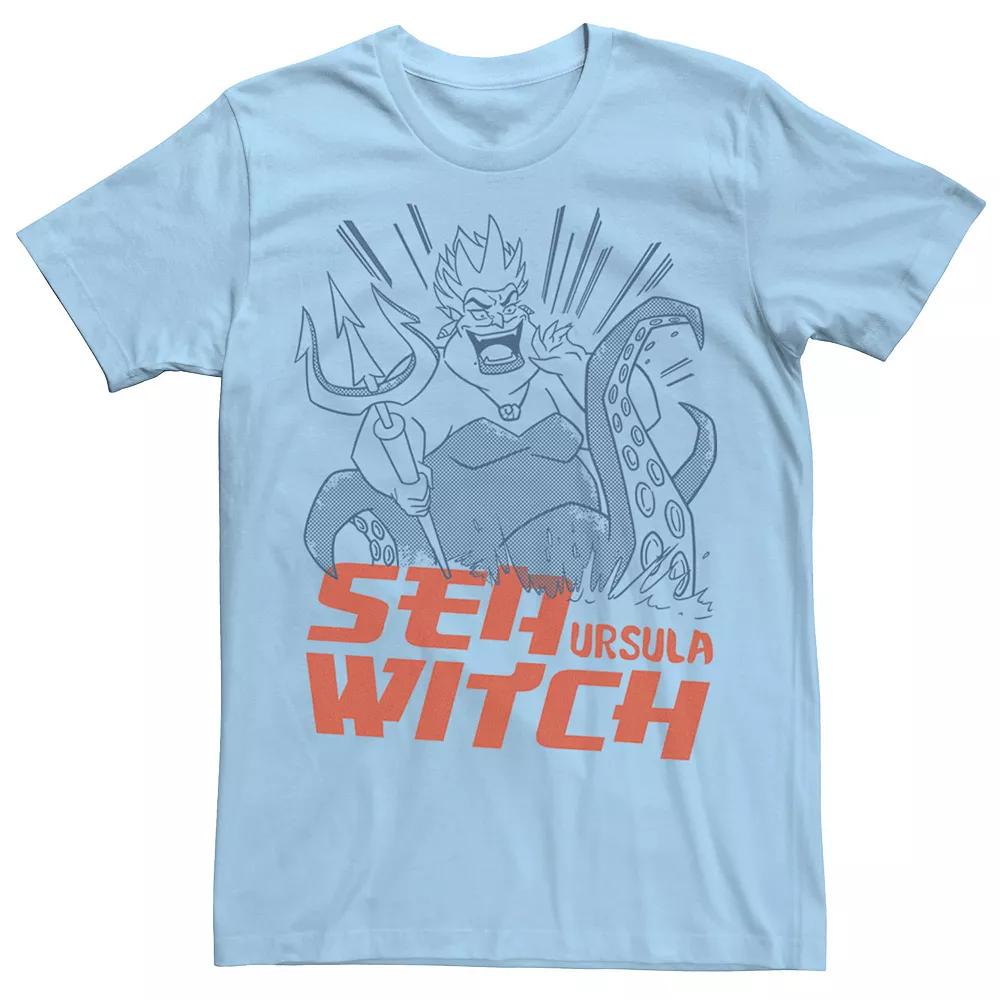 Men's Disney Villains Ursula Sea Witch Outline Tee,  Product Image