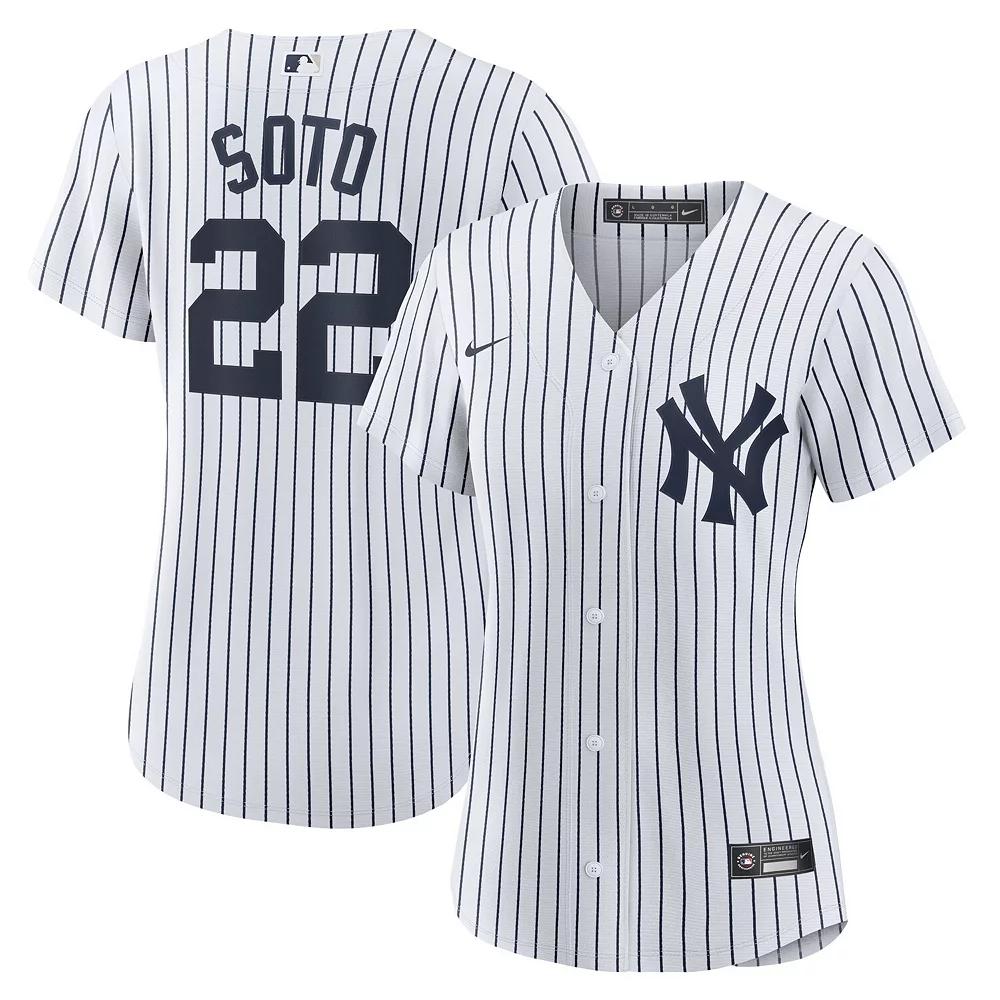 Women's Nike Juan Soto White New York Yankees Home Replica Player Jersey, Size: Large Product Image