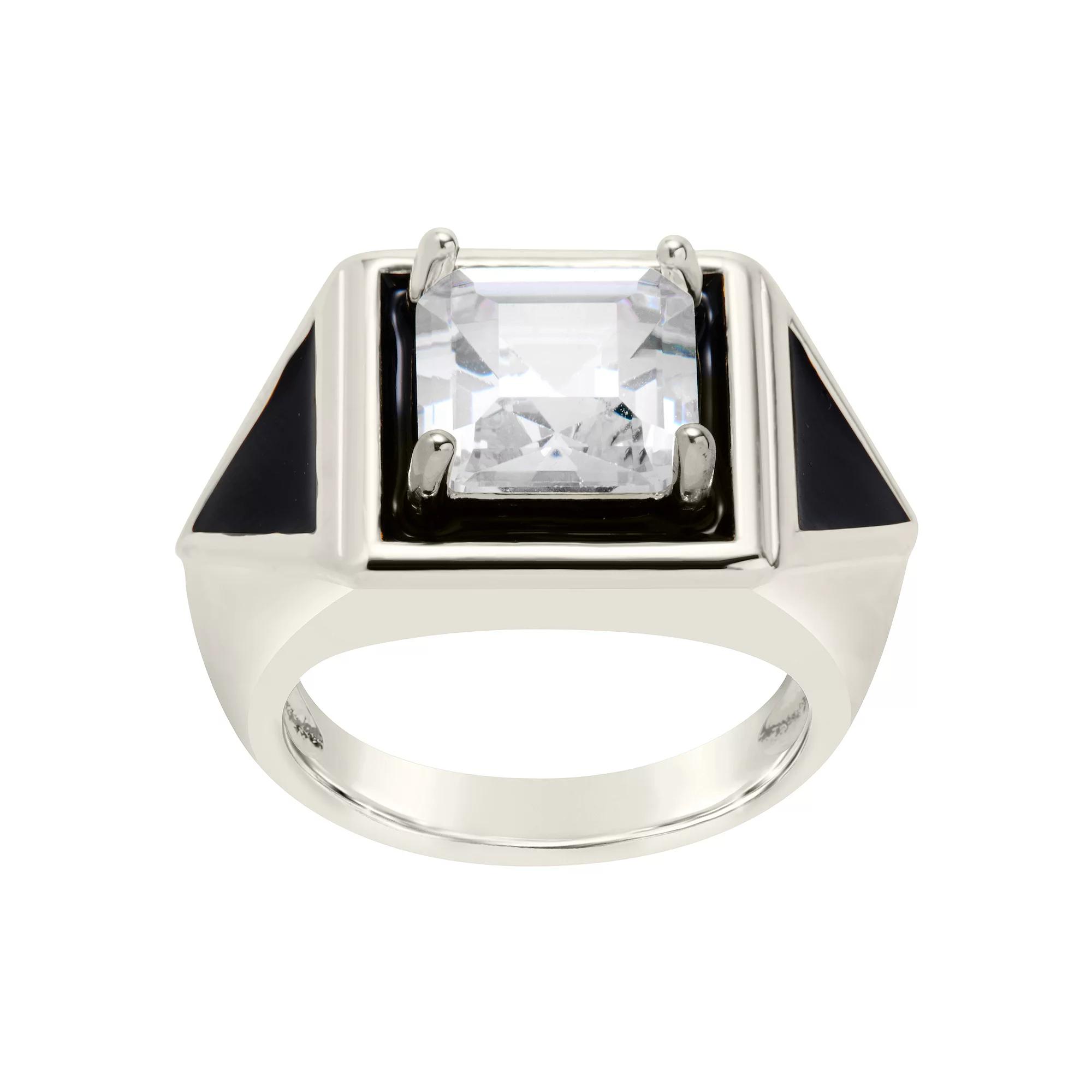 MC Collective Bruna Ring, Women's, Size: 8, Silver Tone Product Image