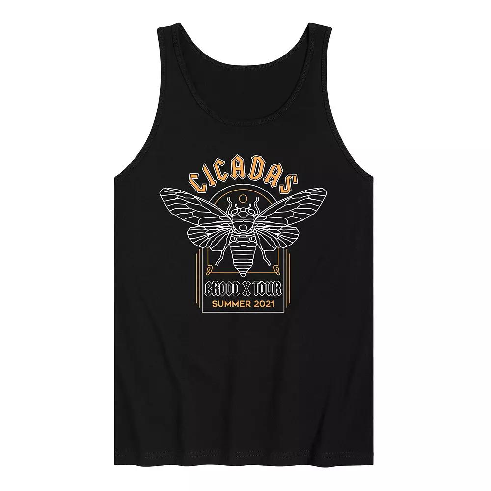 Men's Cicada Brood Xrood X Tour Tank Top,  Product Image