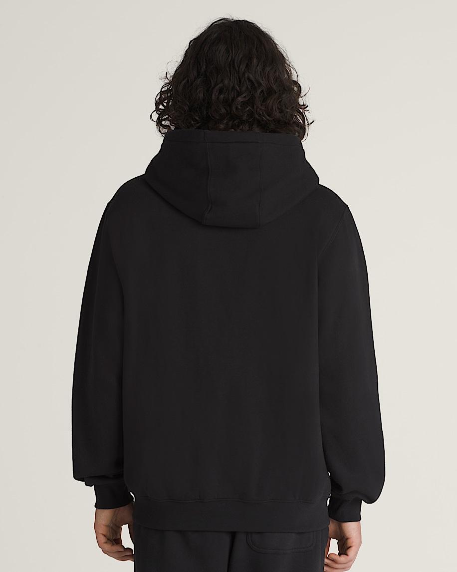 Core Basic Pullover Hoodie in Black| Vans US Product Image