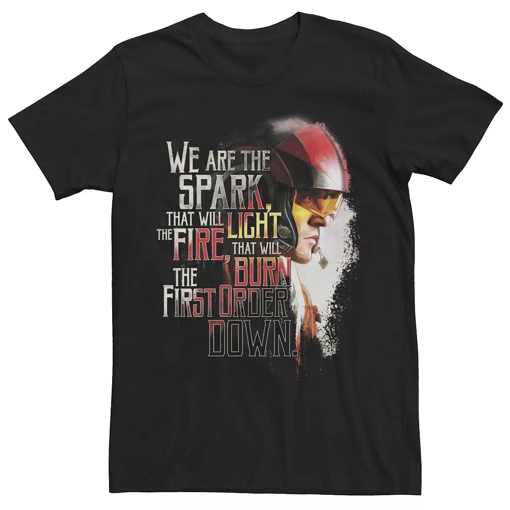 Men's Star Wars Poe Dameron We Are The Spark Tee,  Product Image