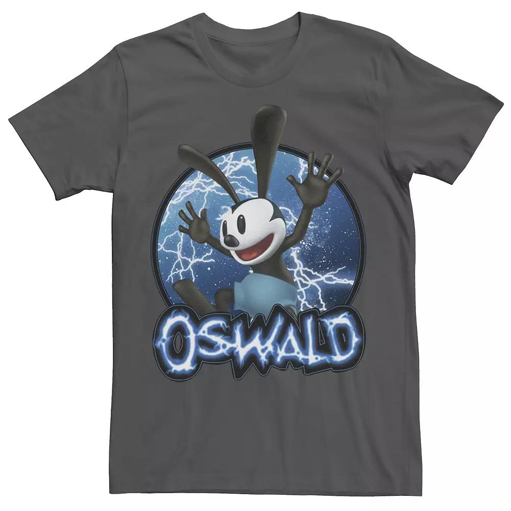 Disney's Epic Mickey Oswald Men's Lightning Portrait Tee,  Product Image