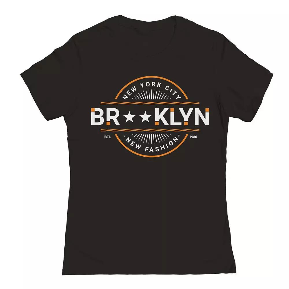 Junior's NY Brooklyn Stars Graphic Tee, Women's,  Product Image