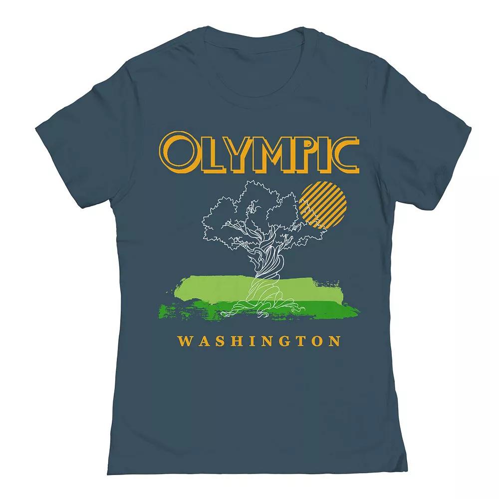 Junior's Olympic Washington 1 Womens Graphic Tee, Girl's, Size: XL, Blue Product Image