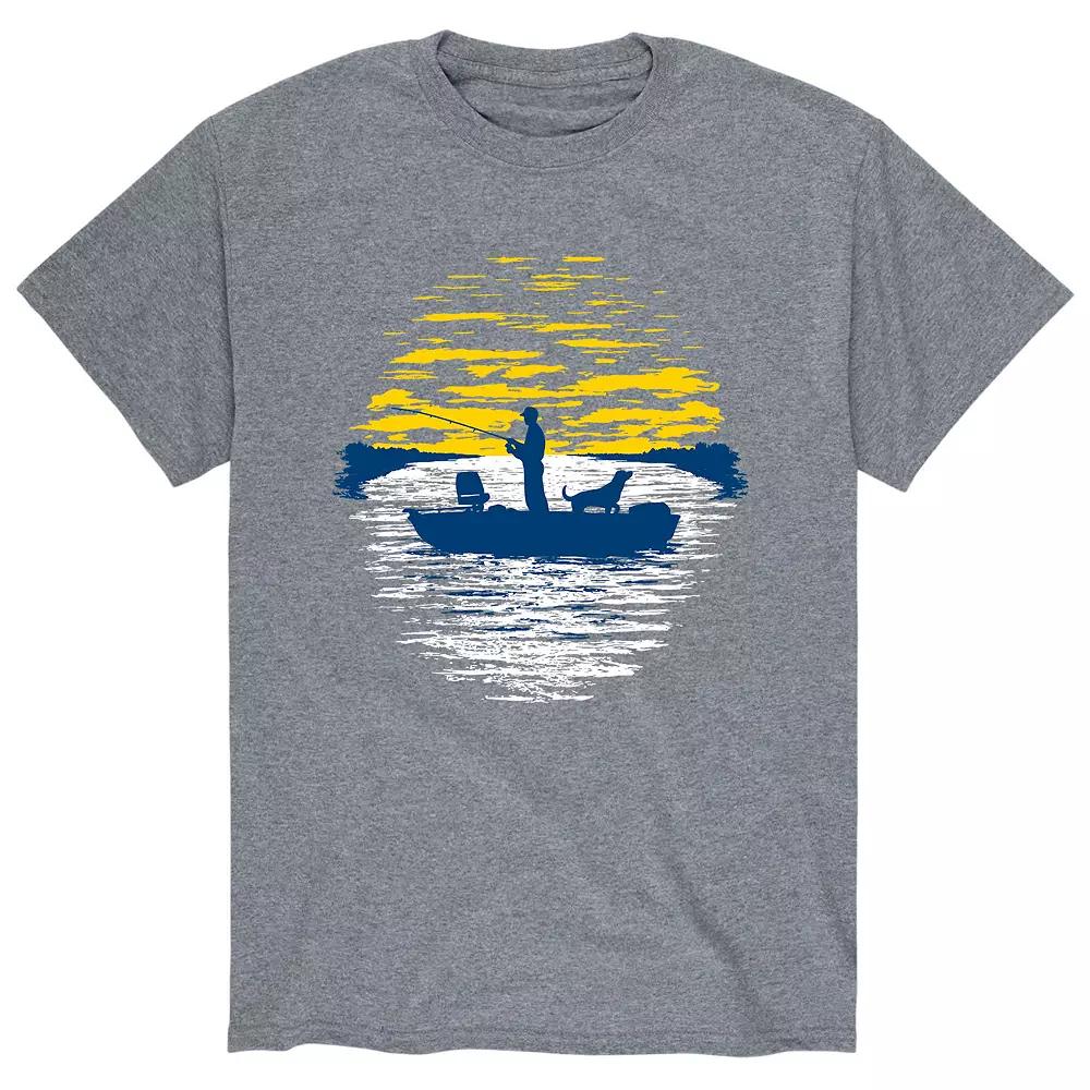 Men's Sunset Fishing Tee,  Product Image