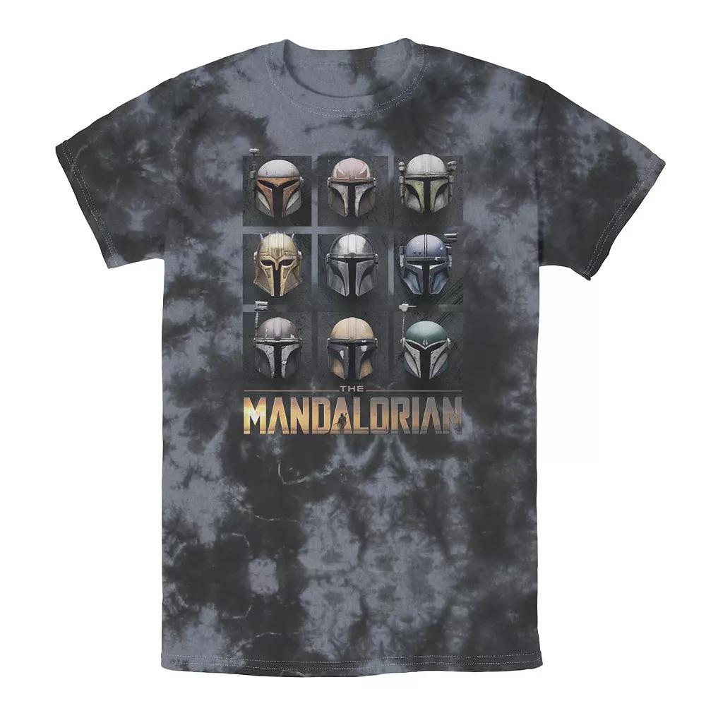 Men's Star Wars The Mandalorian Helmet Box Up Tee, Boy's,  Product Image