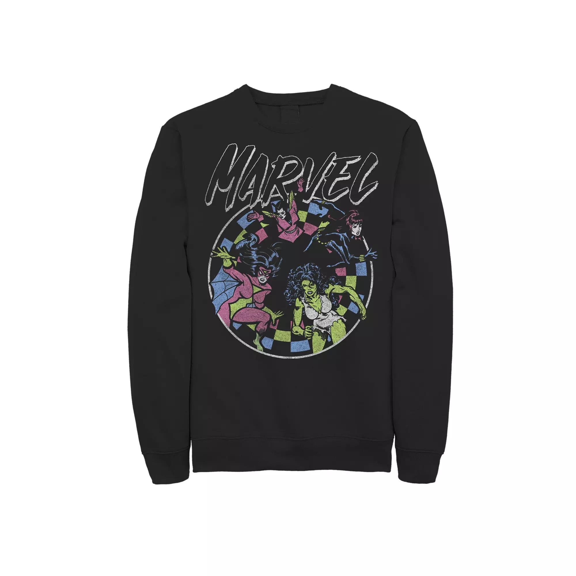 Men's Marvel Grunge Marvel Sweatshirt,  Product Image