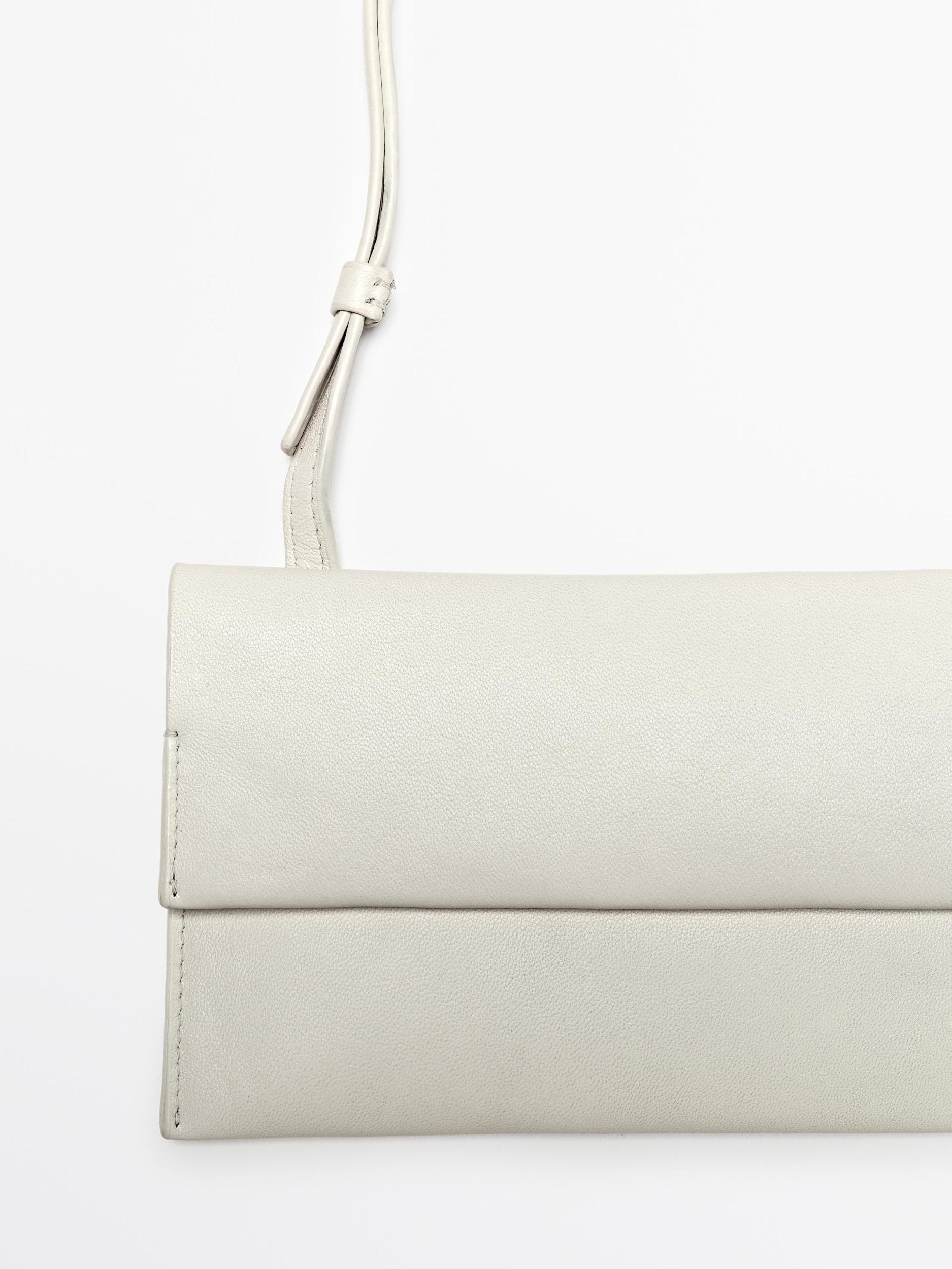 Nappa leather mini crossbody bag Product Image