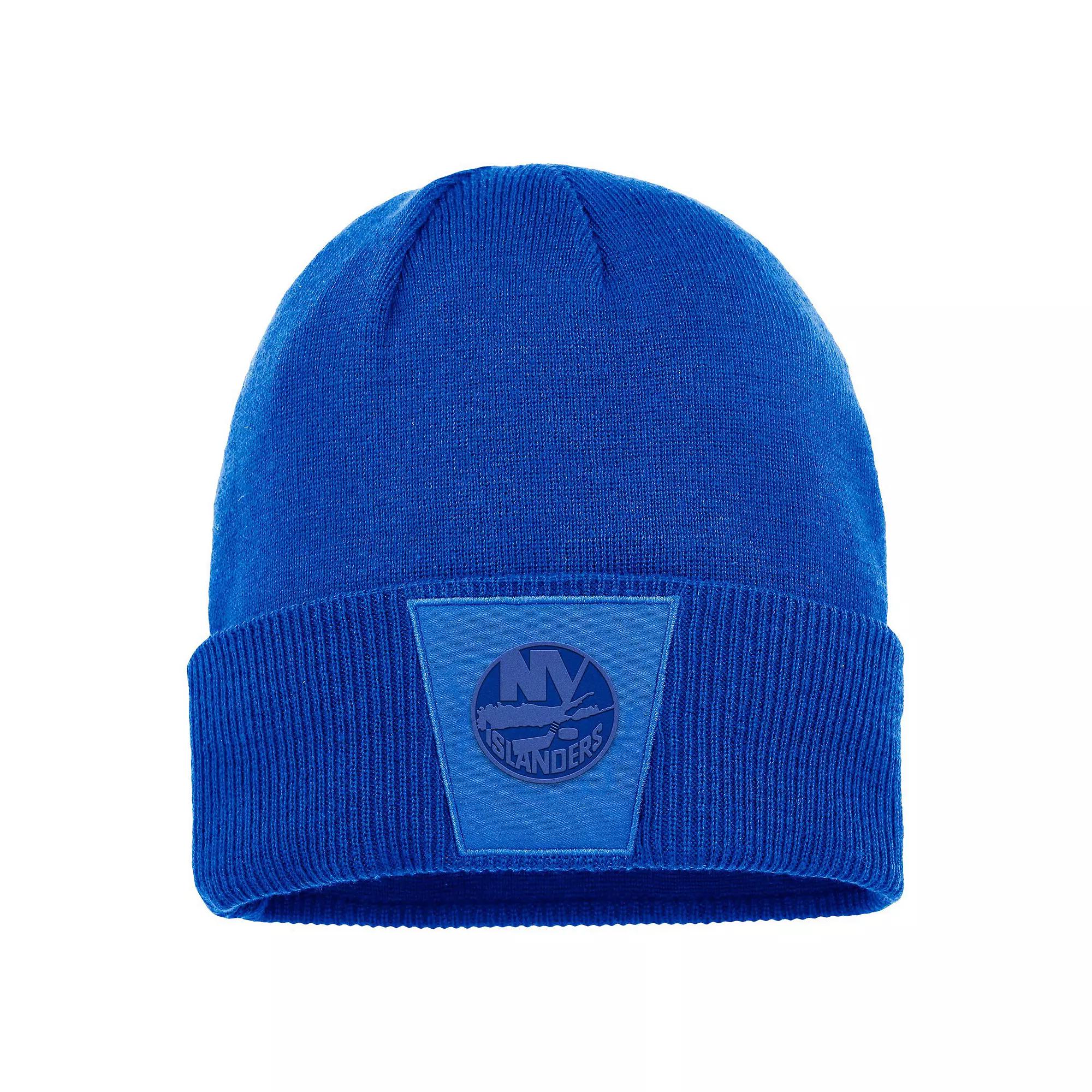 Men's Fanatics Branded Royal New York Islanders Authentic Pro Road Cuffed Knit Hat, Isl Blue Product Image