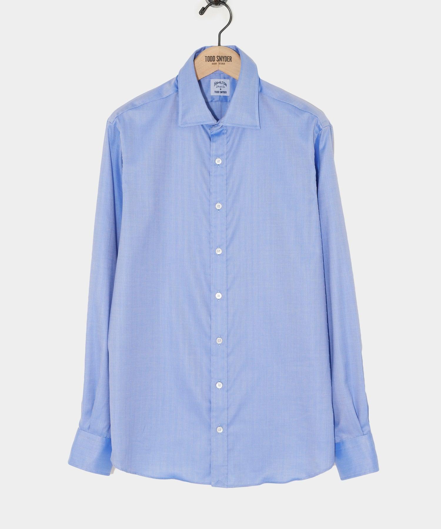 Hamilton + Todd Snyder Cotton Oxford Spread Collar Dress Shirt Product Image