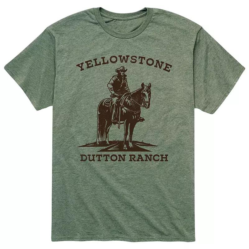 Big & Tall Yellowstone Cowboy Tee, Men's,  Product Image