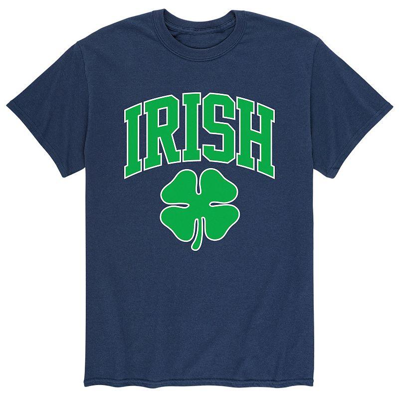 Mens Irish Collegiate Tee Blue Product Image
