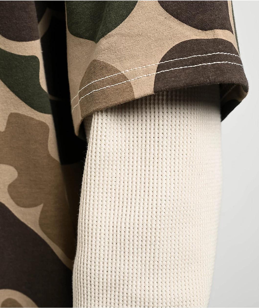 Empyre Loose Screw Camo 2fer Long Sleeve T-Shirt Product Image