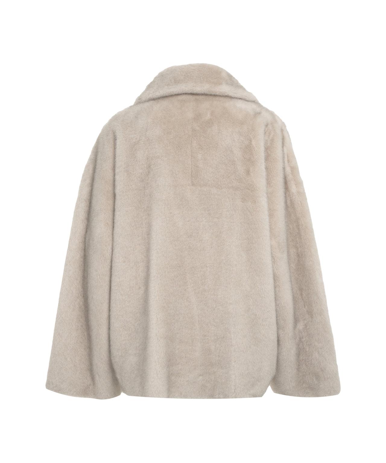 Faux fur short coat Product Image