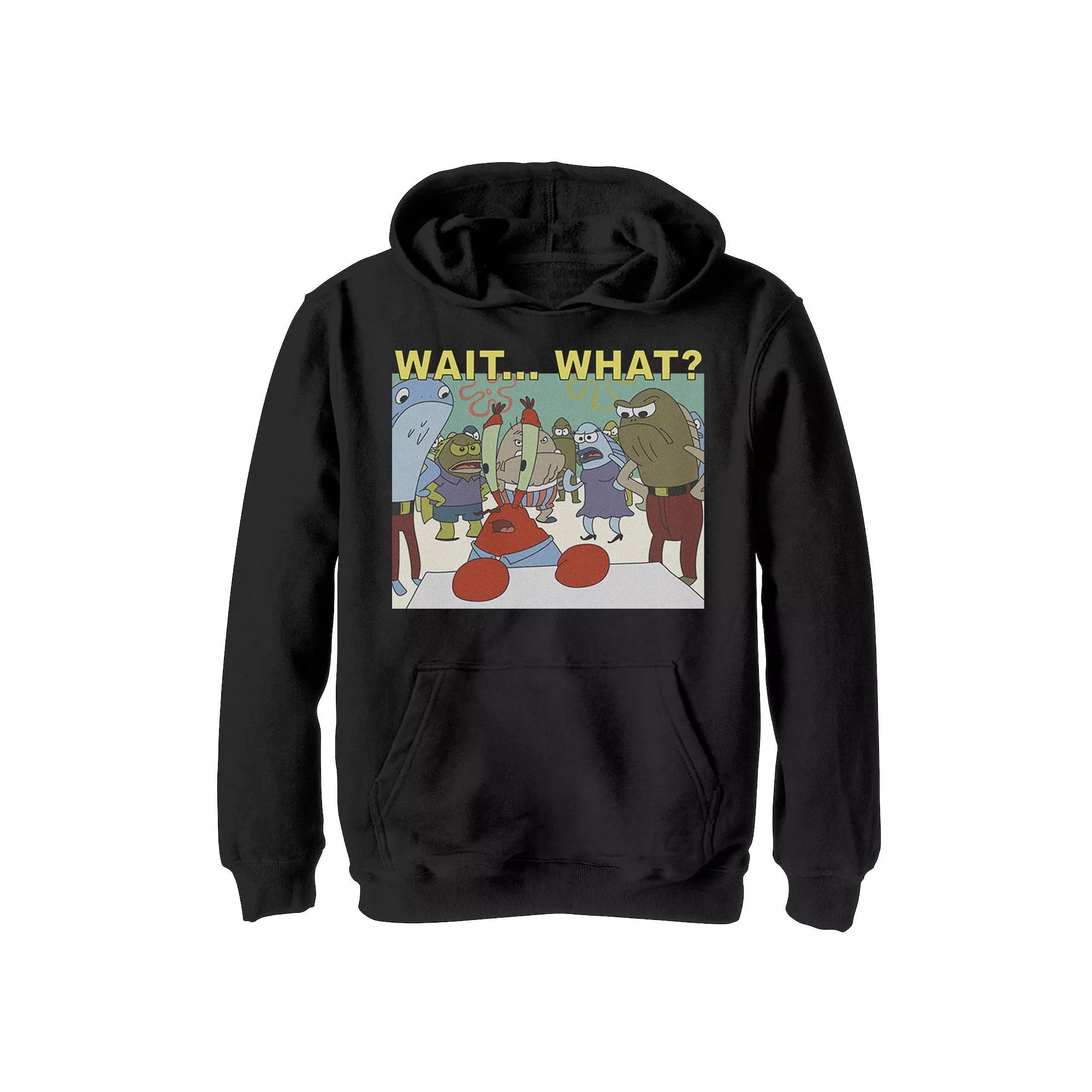Boys 8-20 SpongeBob SquarePants Mr. Krabs Wait What Graphic Hoodie, Boy's,  Product Image