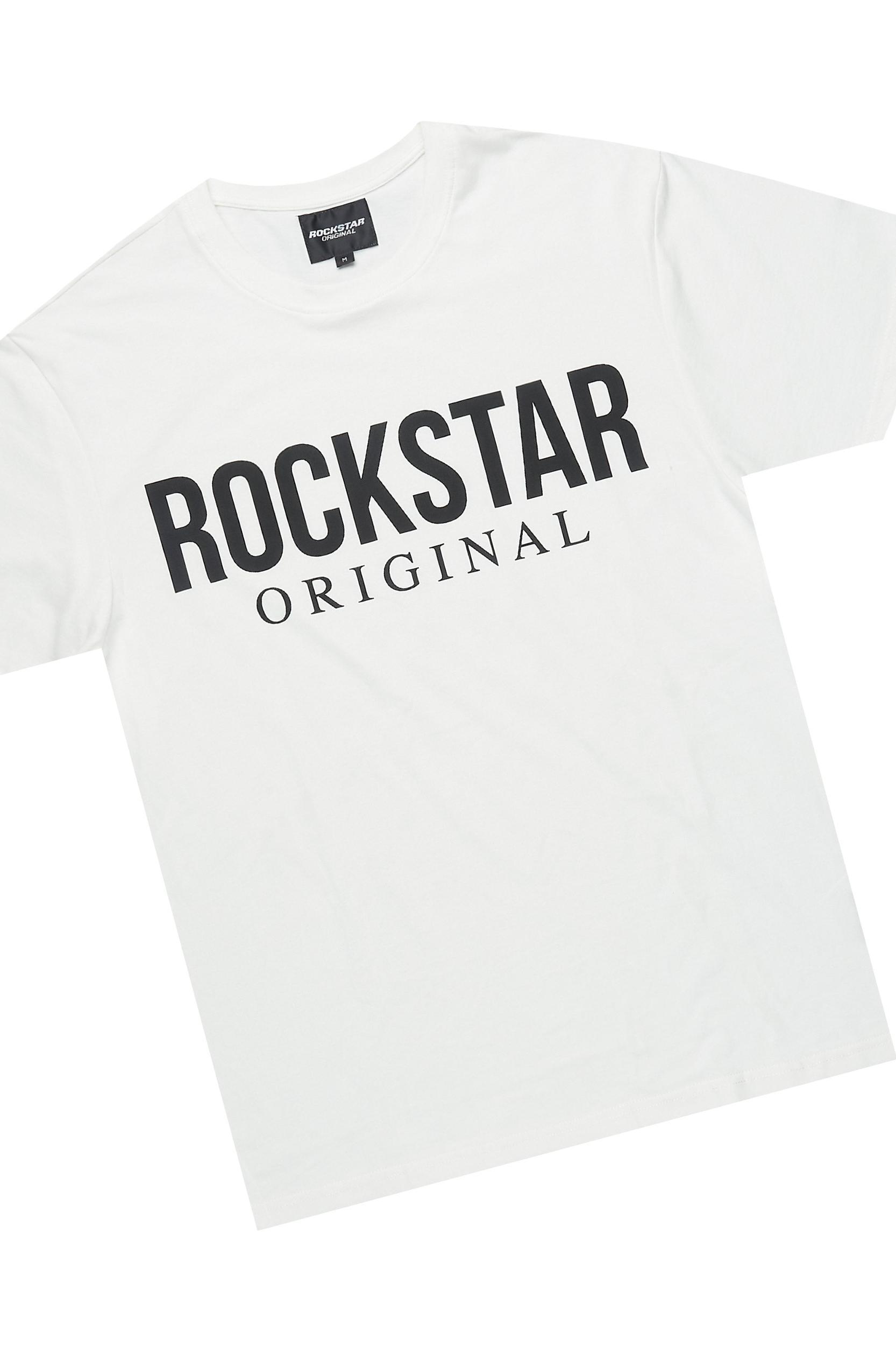 Emilio Heather Grey T-Shirt/Stacked Flare Track Set Male Product Image