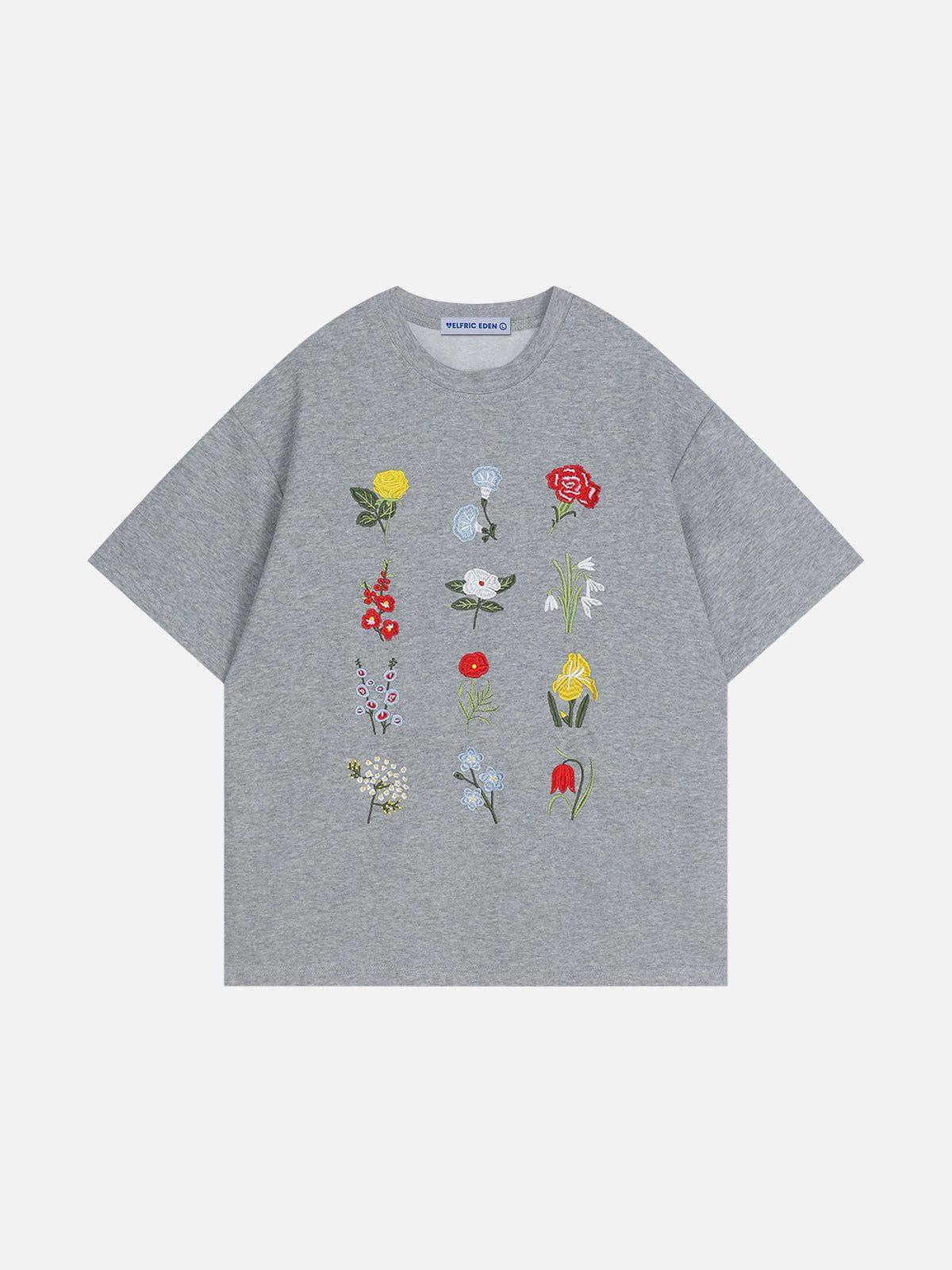 Aelfric Eden Floral Embroidery Tee Product Image