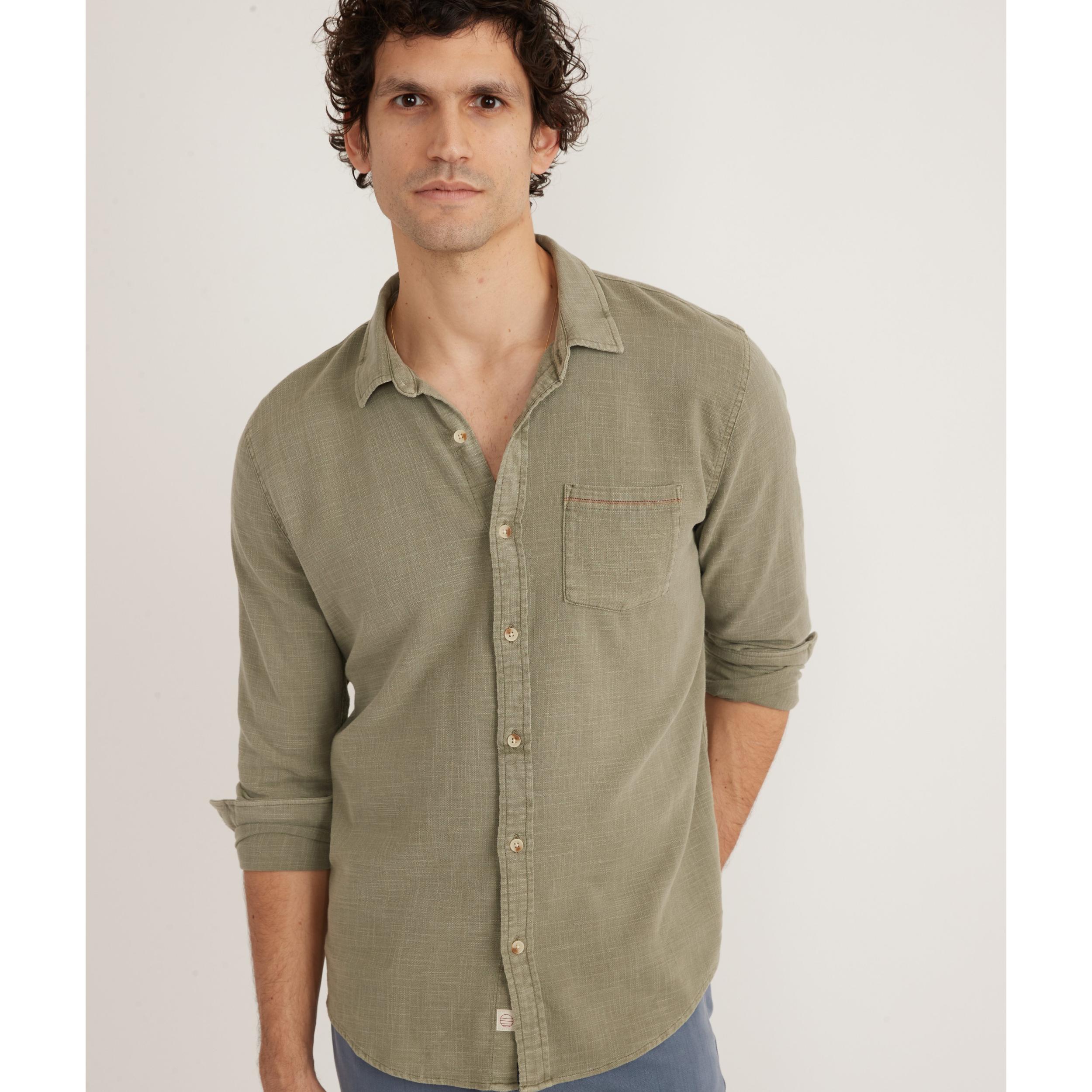 Classic Stretch Selvage Long Sleeve Shirt Product Image